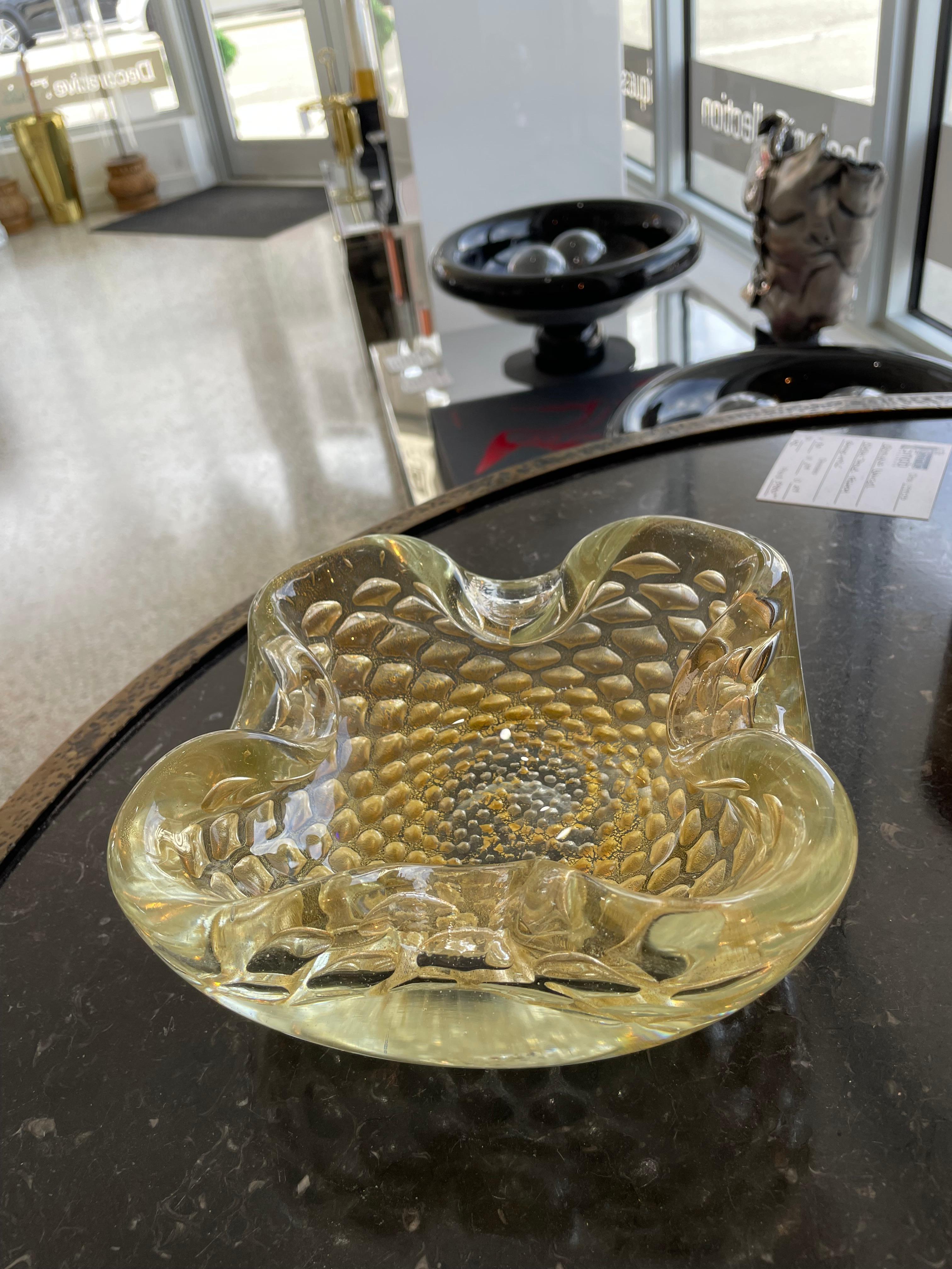 Murano Glass Serving Dish For Sale 8