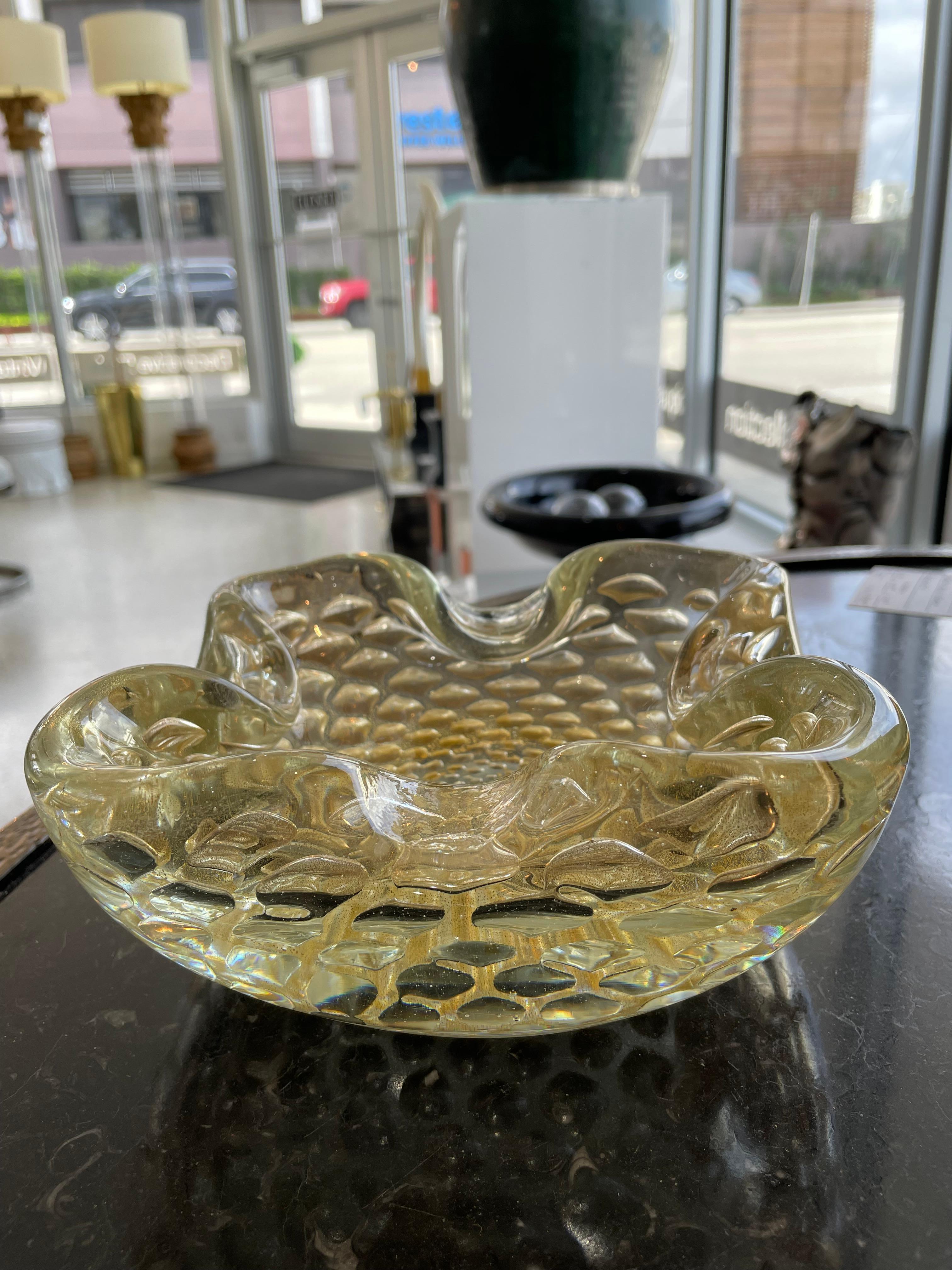 Murano Glass Serving Dish For Sale 2