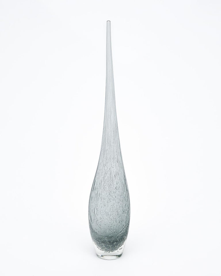 Murano Glass Set of Flute Vases For Sale at 1stDibs