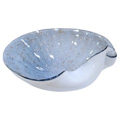 Murano Glass Bowl with Copper Aventurinem by Fratelli Toso