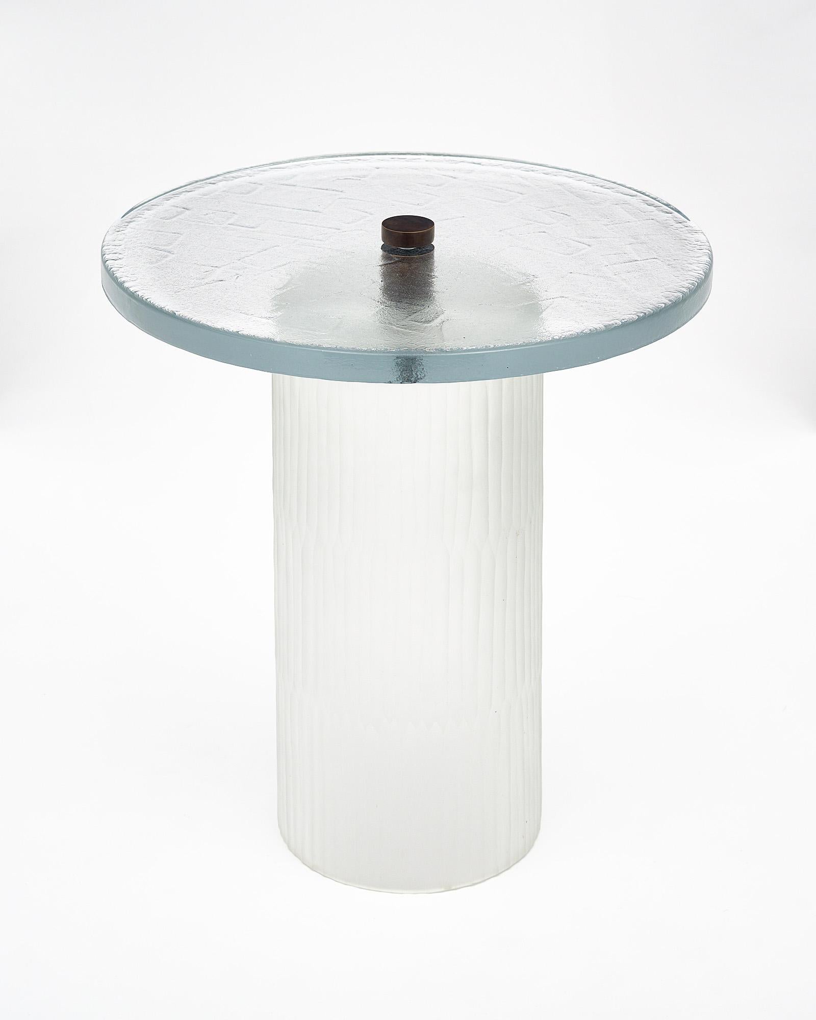 Modern Murano Glass Side Tables For Sale