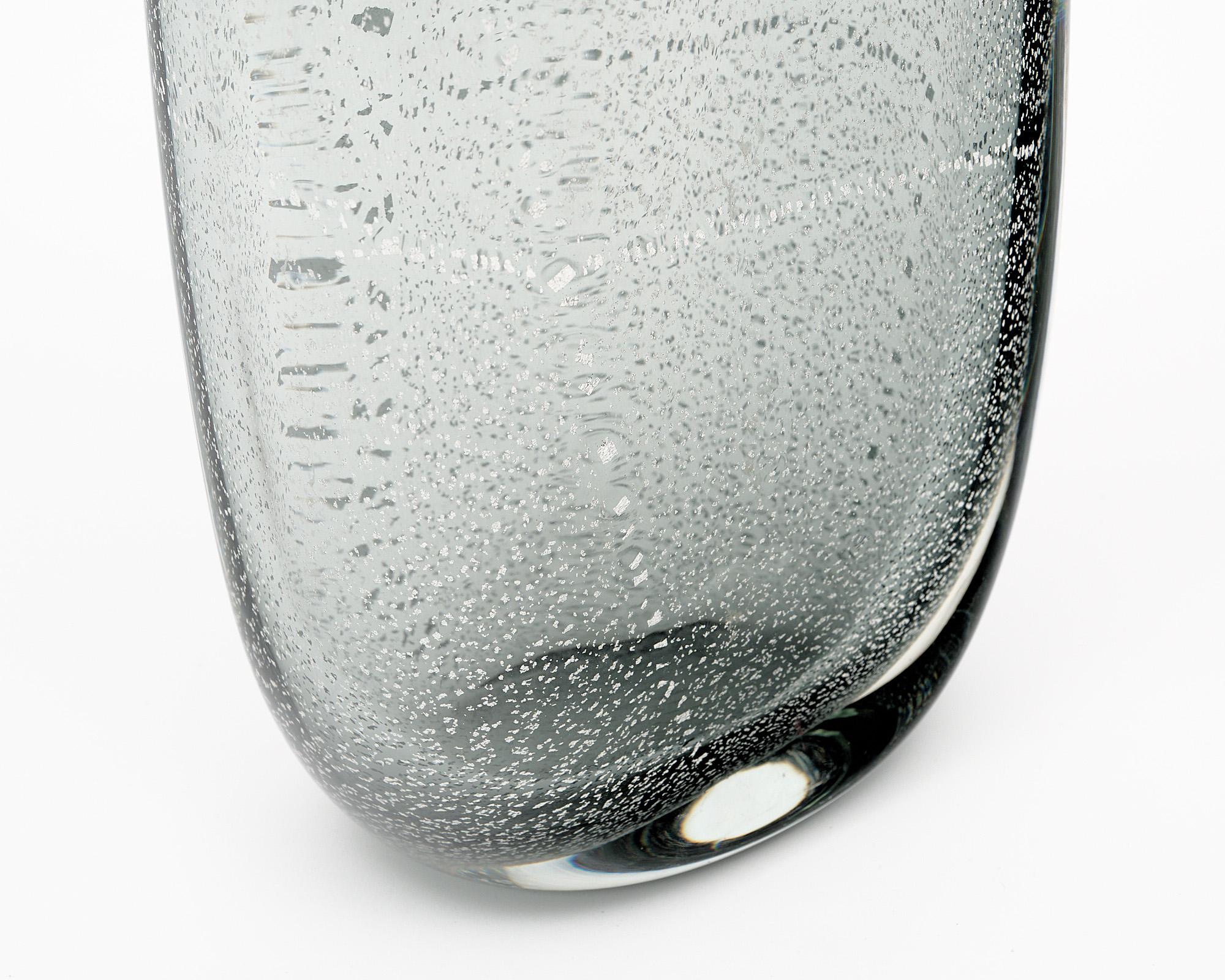 Murano Glas Silber Voda Flaschen im Zustand „Neu“ im Angebot in Austin, TX