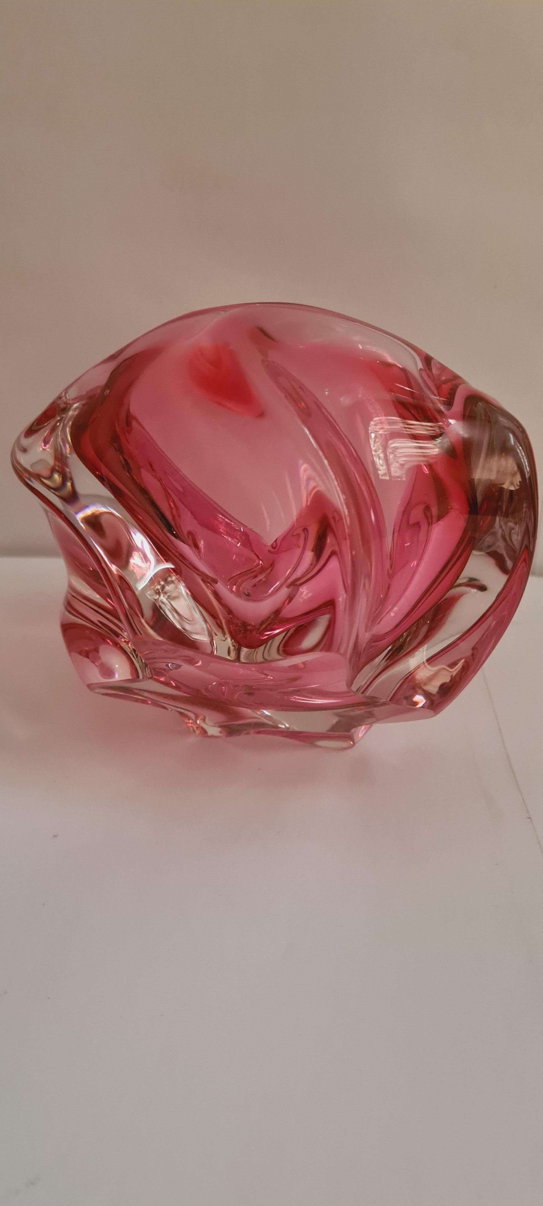 Murano Glass Sommerso Ashtray, Archimede Seguso For Sale 1