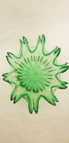 Murano Glass Somerso Star Centerpiece
