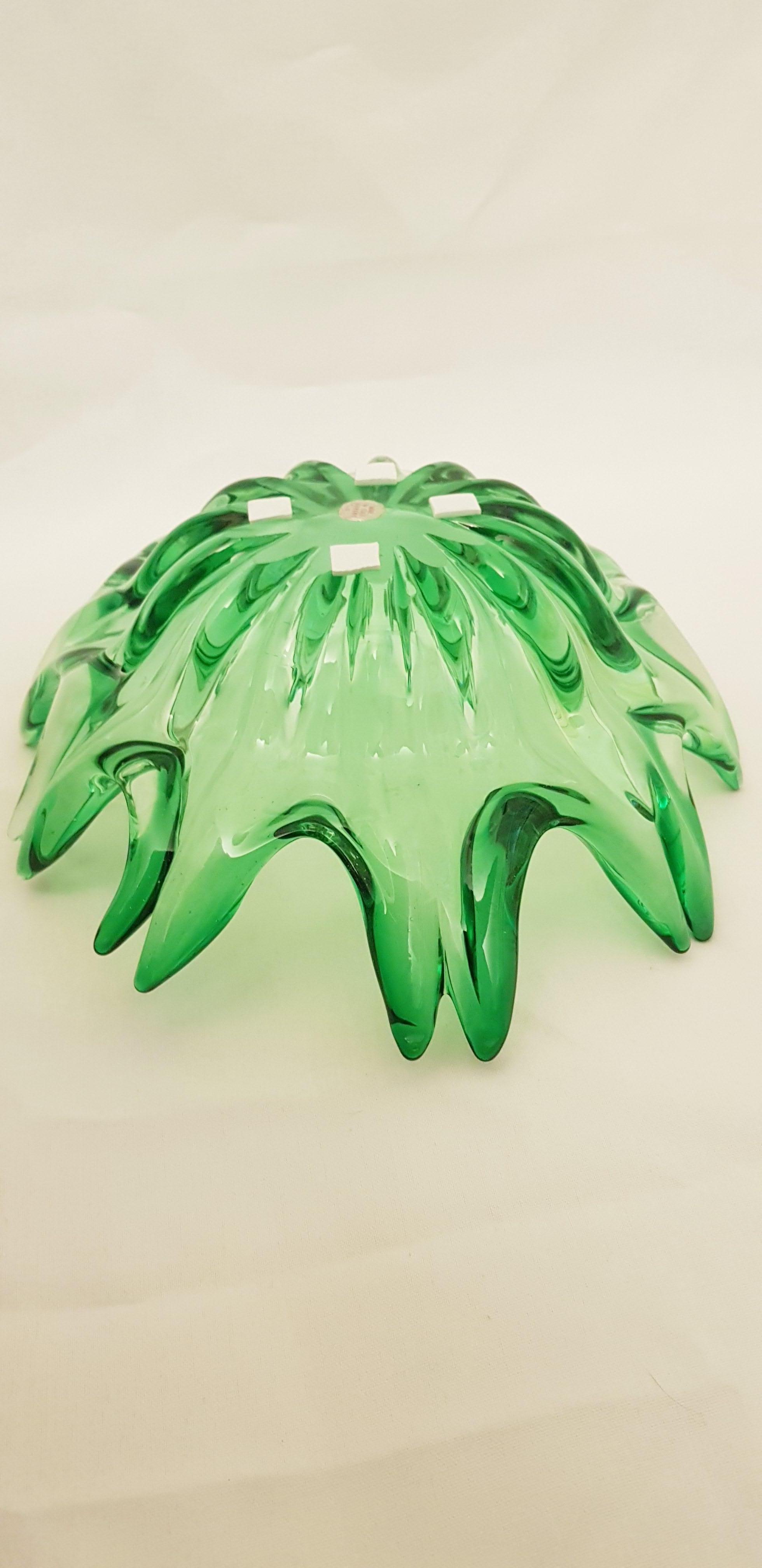 Murano Glass Somerso Star Centerpiece In Excellent Condition For Sale In Grantham, GB