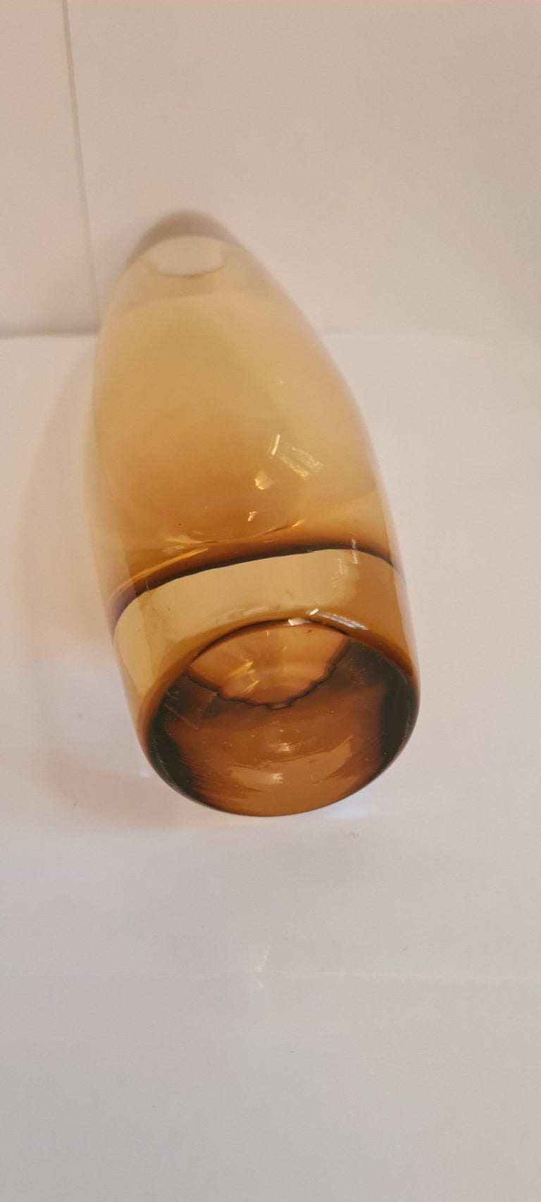 Other Murano Glass Sommerso Vase, Vetri Salviati by Luciano Gaspari For Sale