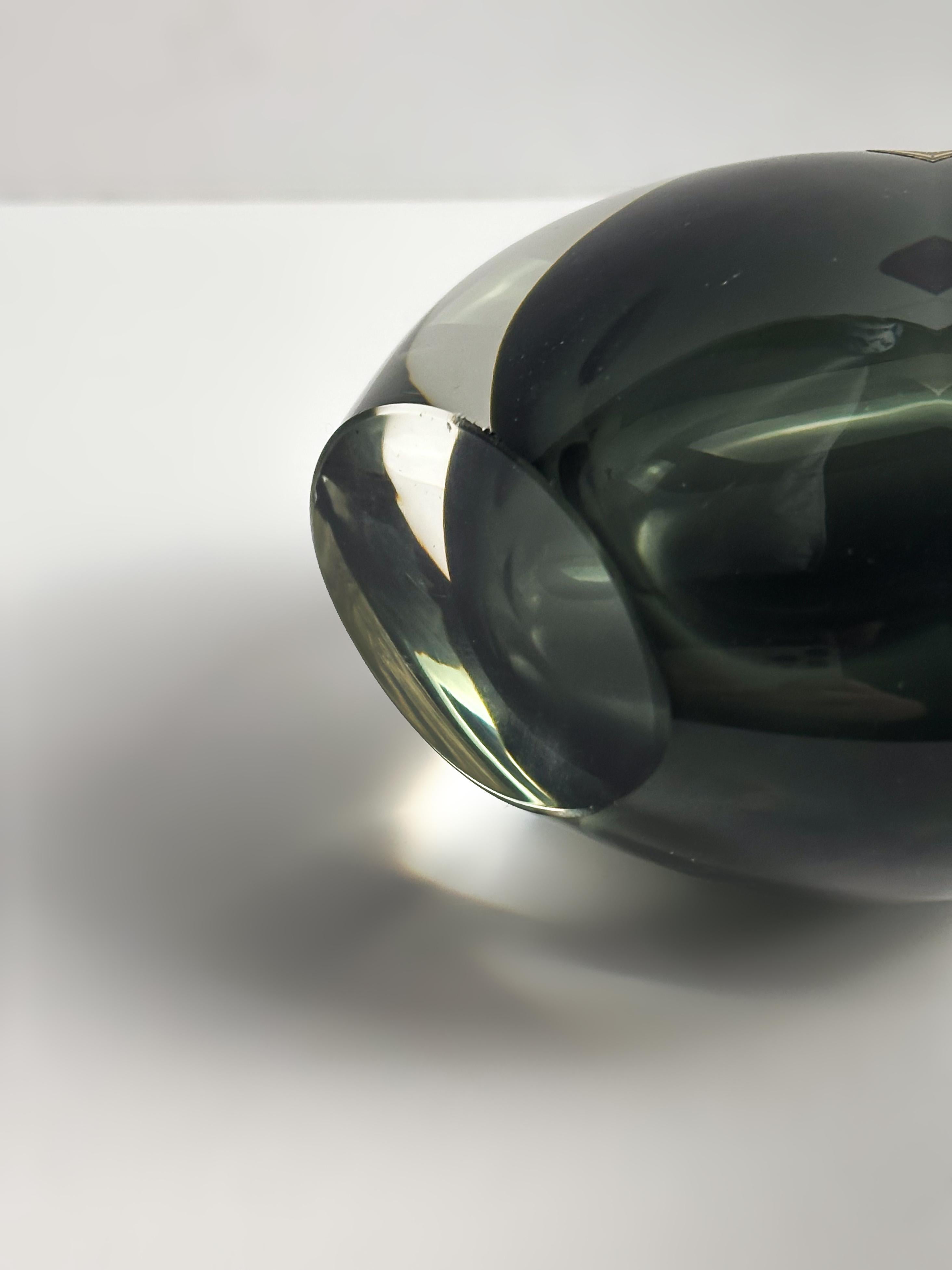 Jarrón Solifleur Lágrima de Murano Glass Sommerso, Vincenzo Nason, Italia, años 70 en venta 1