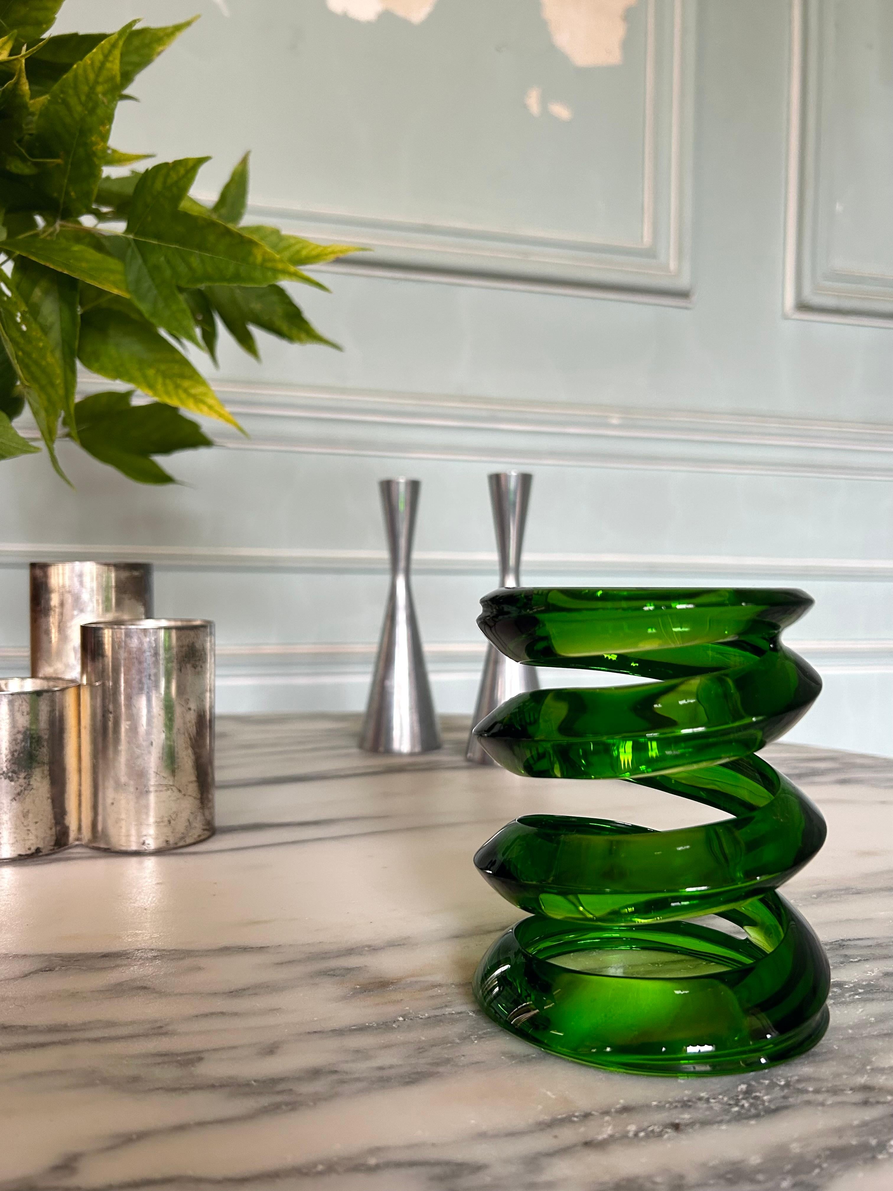 20th Century Murano glass spiral For Sale