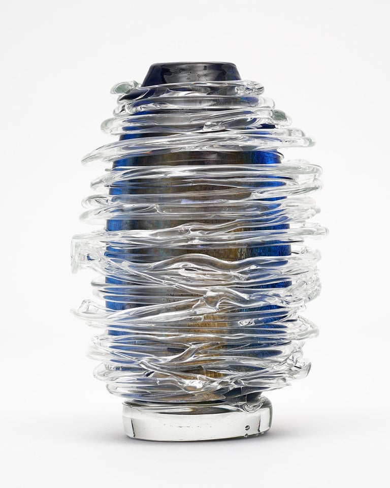 Vase décoratif en spirale au design moderne, vase à fleurs