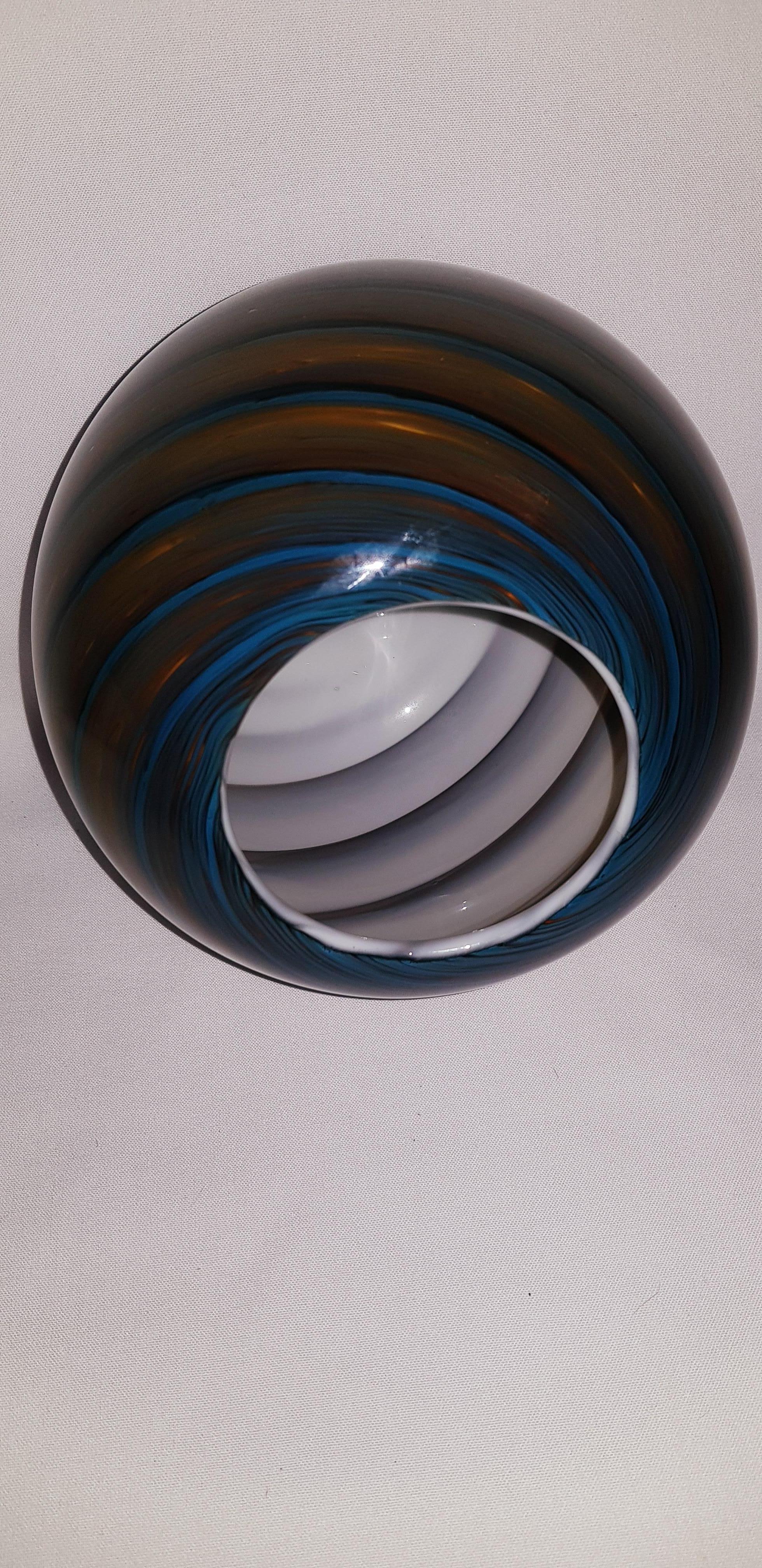 Mid-20th Century Murano Glass Spirale, Fulvio Bianconi for Mazzega For Sale