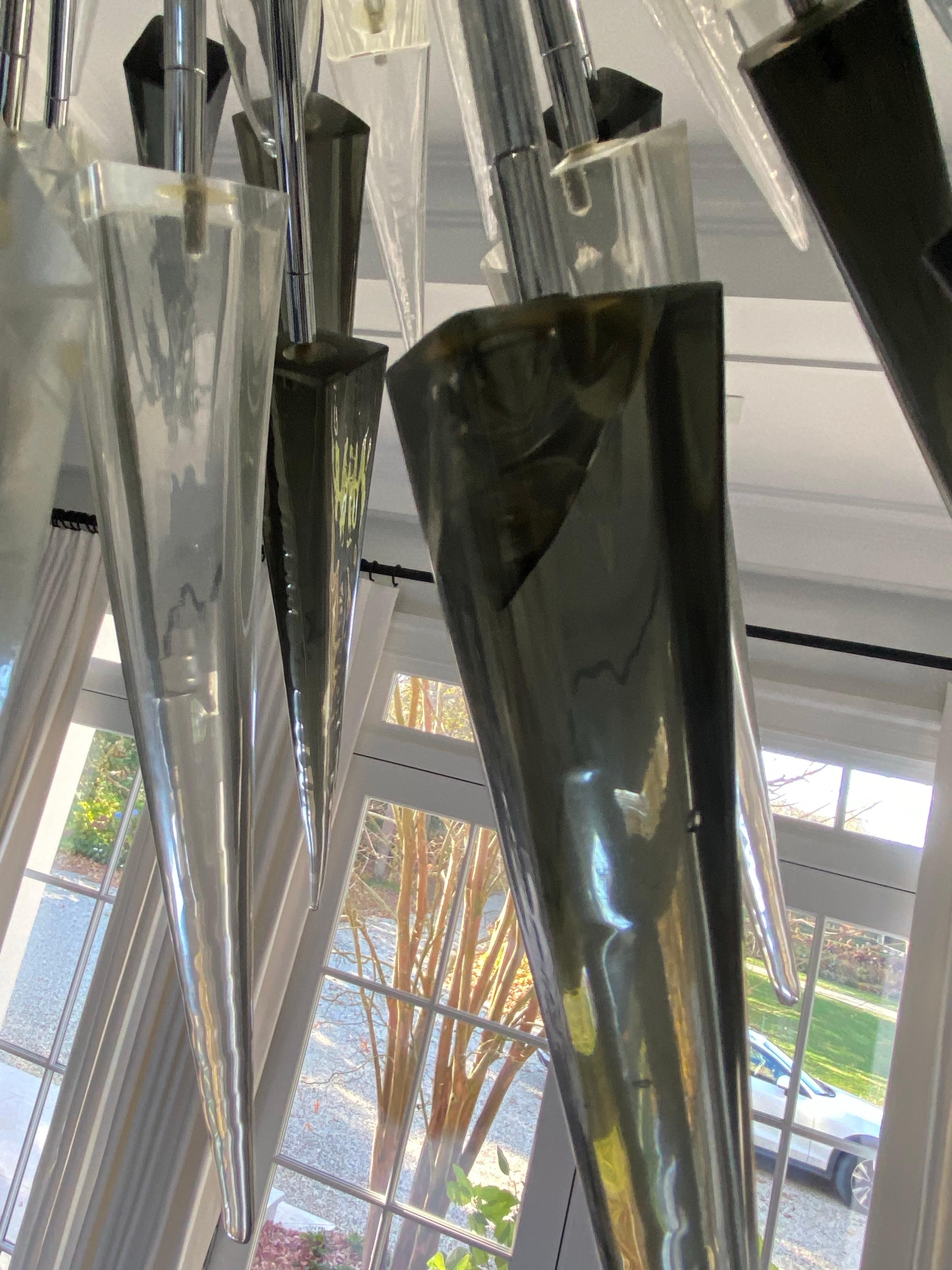 Murano Glass Sputnik Chandelier For Sale 5