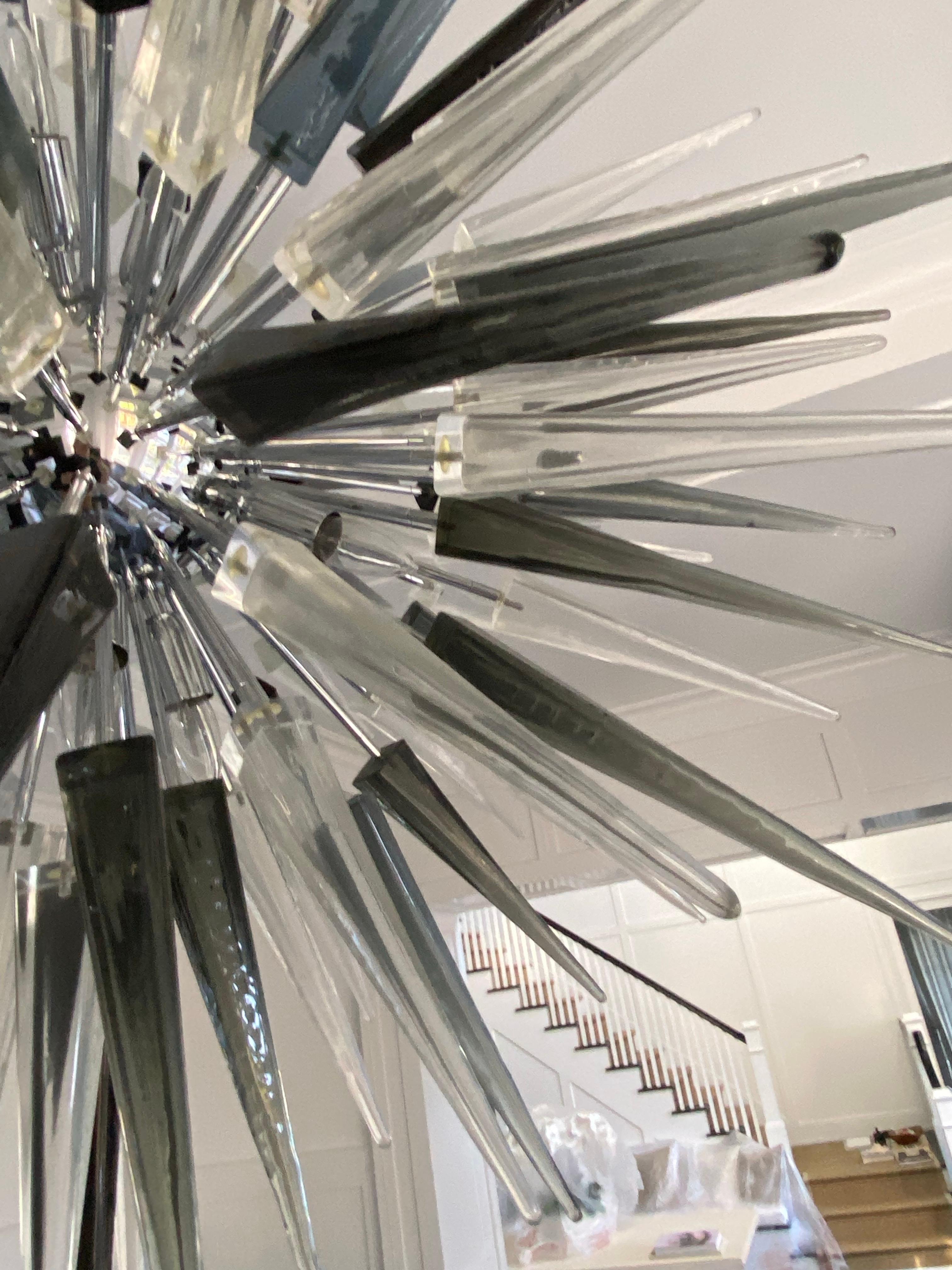 Murano Glass Sputnik Chandelier For Sale 6