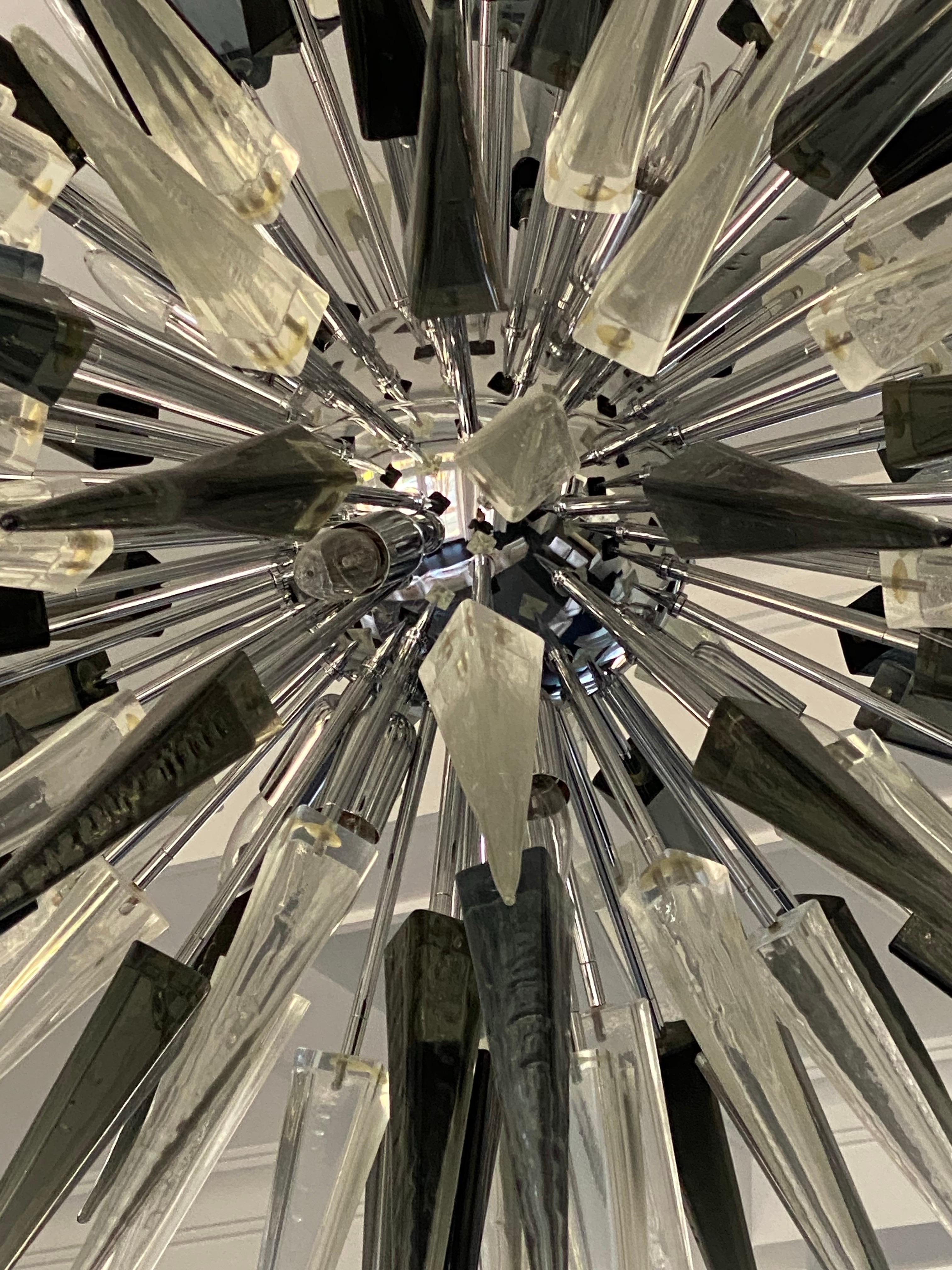 Murano Glass Sputnik Chandelier For Sale 2