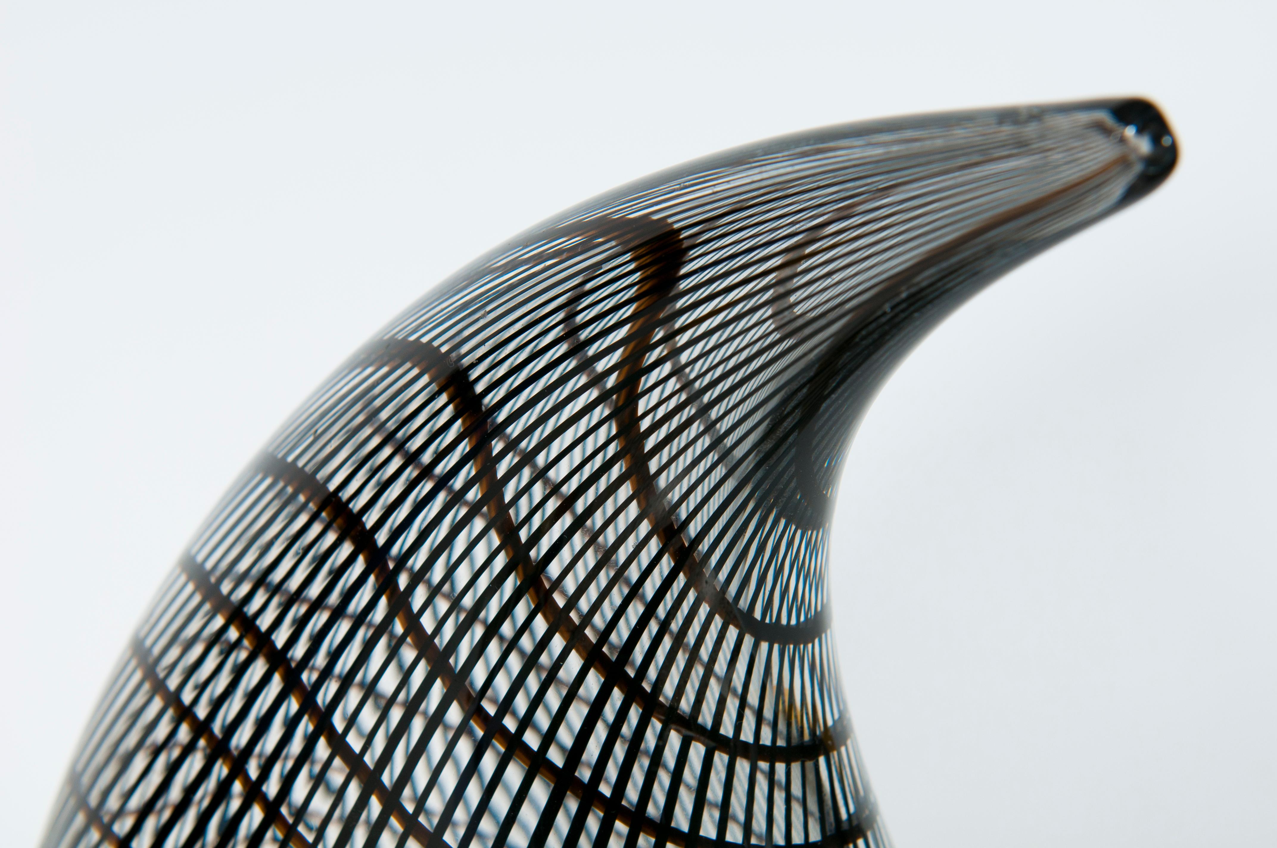 Jarrón de cristal de Murano 
