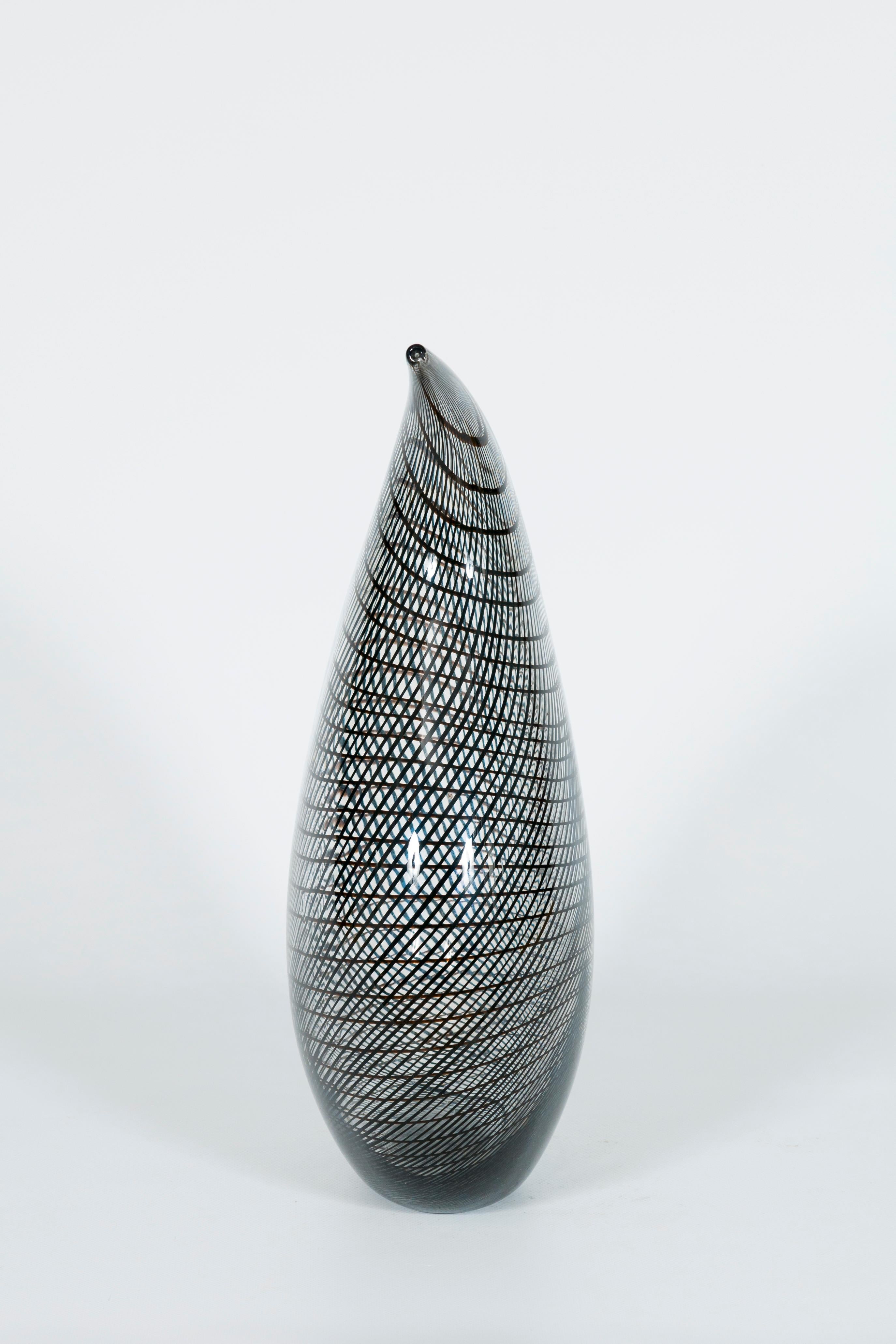 Jarrón de cristal de Murano 