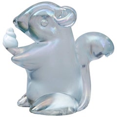 Murano Glass Squirrel by Seguso