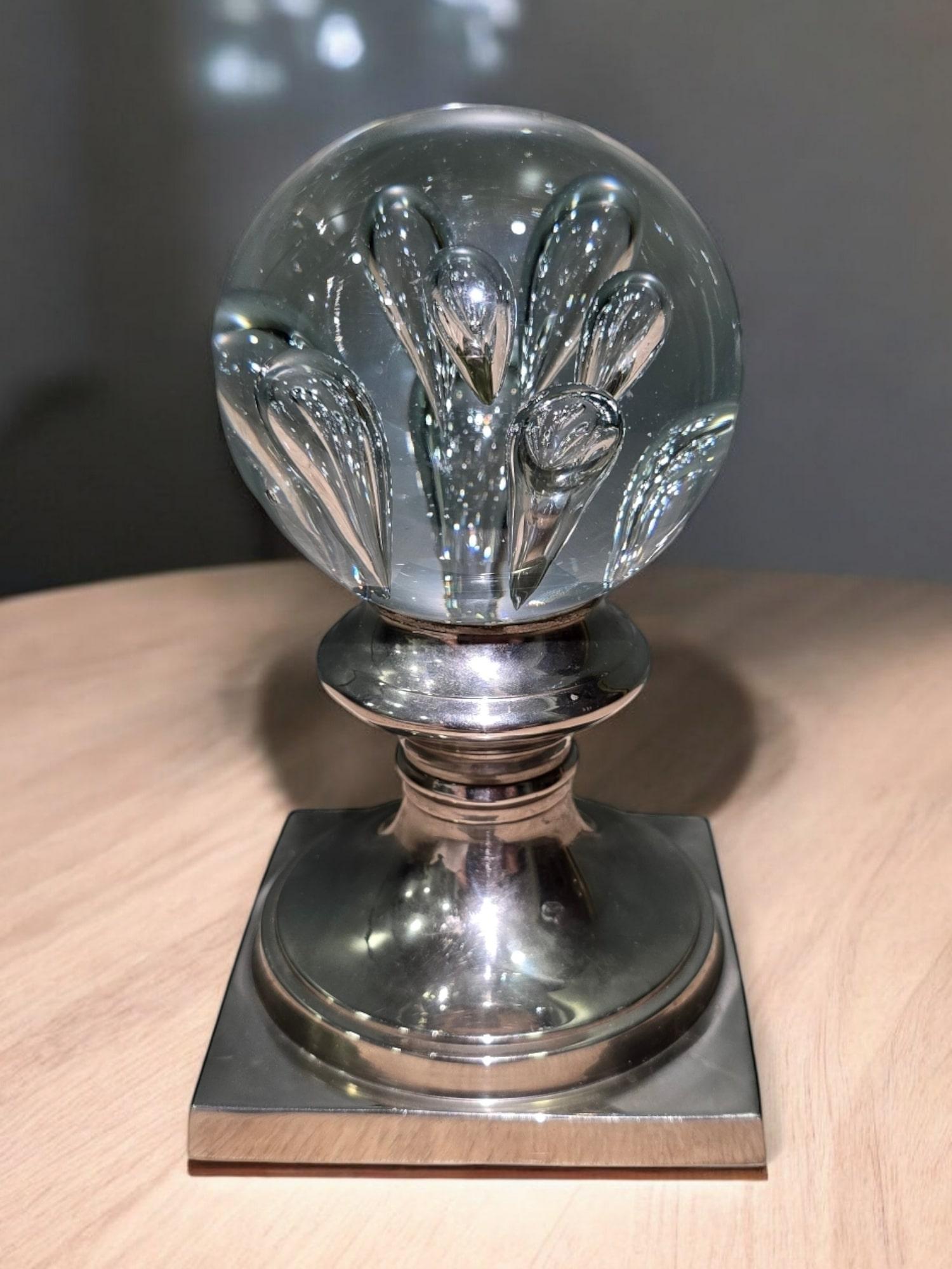 Murano-Glas-Treppenknauf, 1980er Jahre im Angebot 5