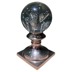 Pomello per scale in vetro di Murano, anni '80