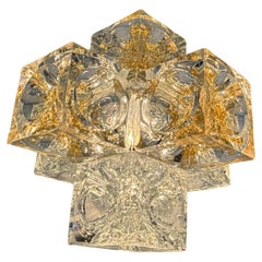 Murano glass "Stella" Table Lamp by Albano Poli for Poliarte, 1960s