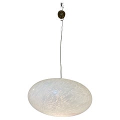 Suspension en verre de Murano att. à La Murrina, 1980