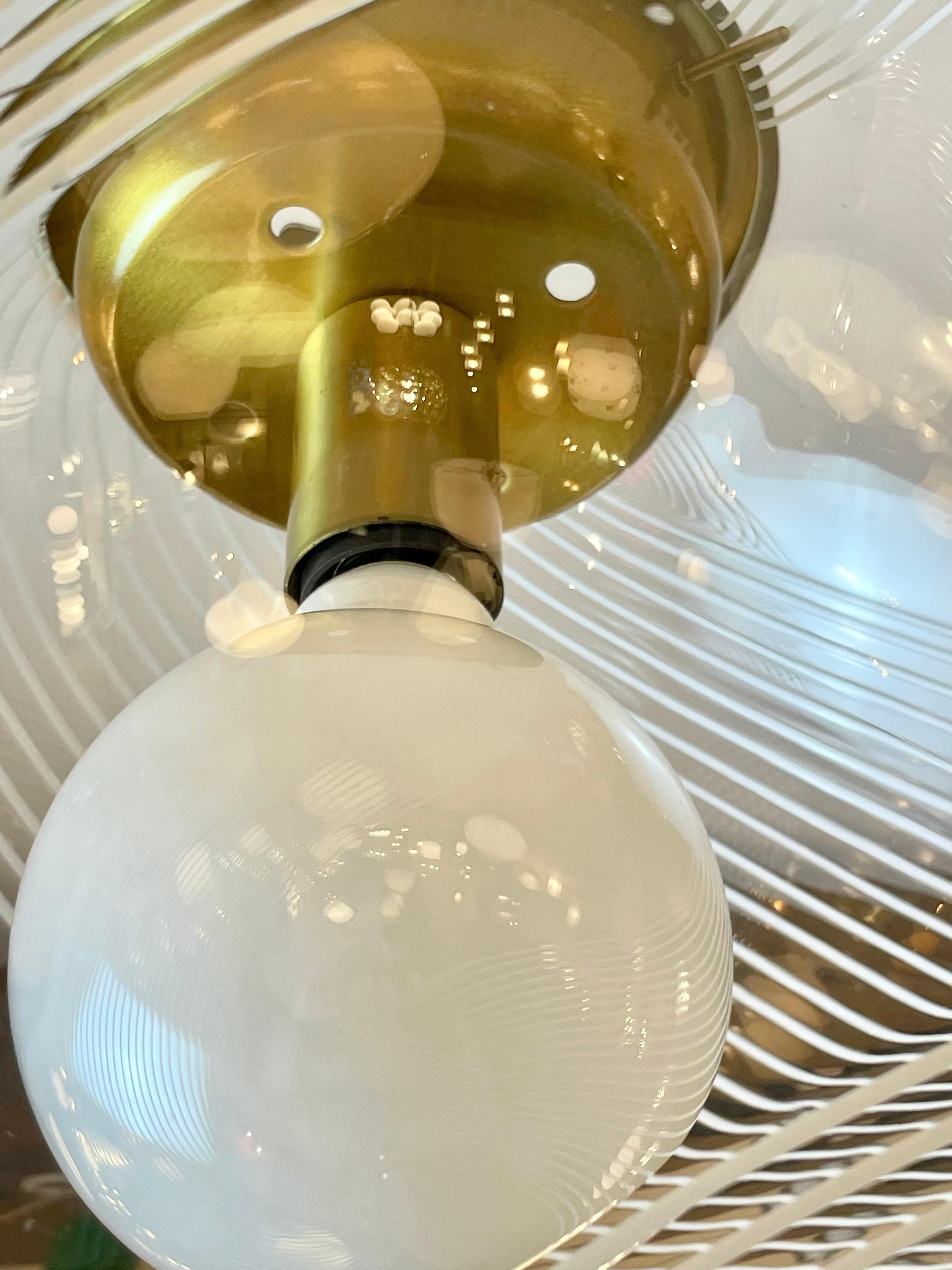 Suspension en verre de Murano par La Murrina, années 1980 en vente 2