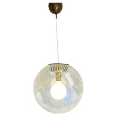 Suspension en verre de Murano par La Murrina, années 1980
