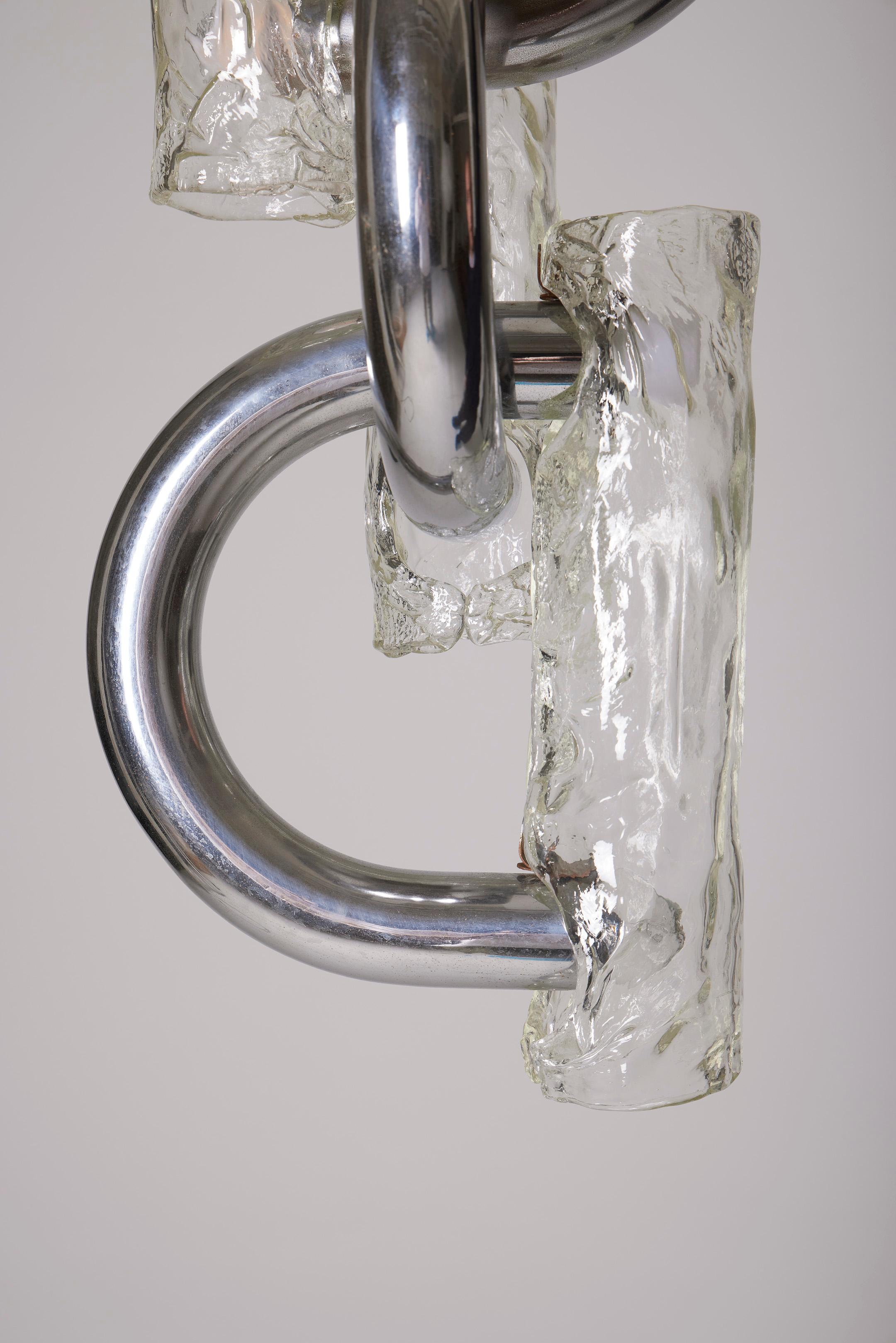 Murano glass suspension For Sale 6