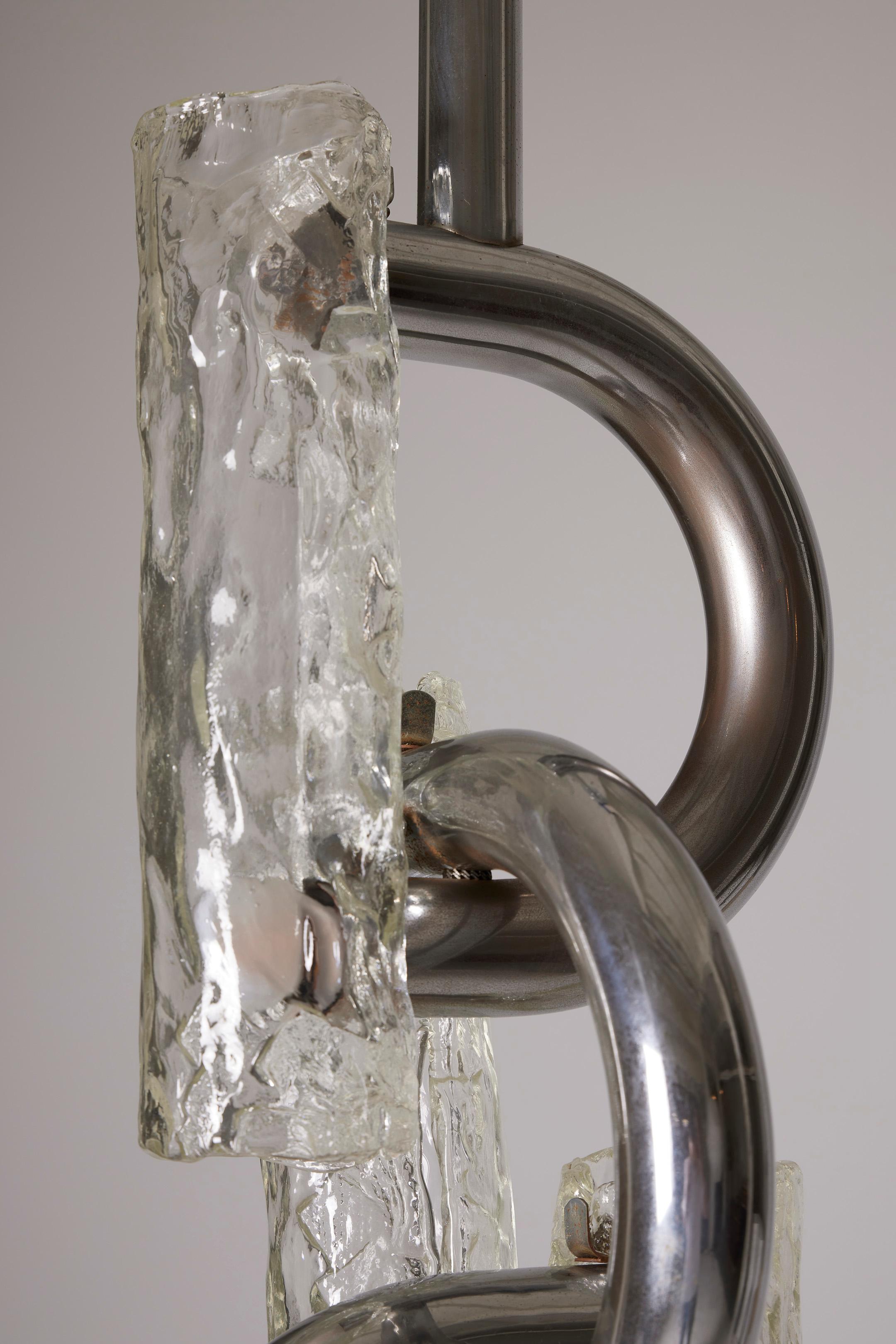 Murano glass suspension For Sale 3