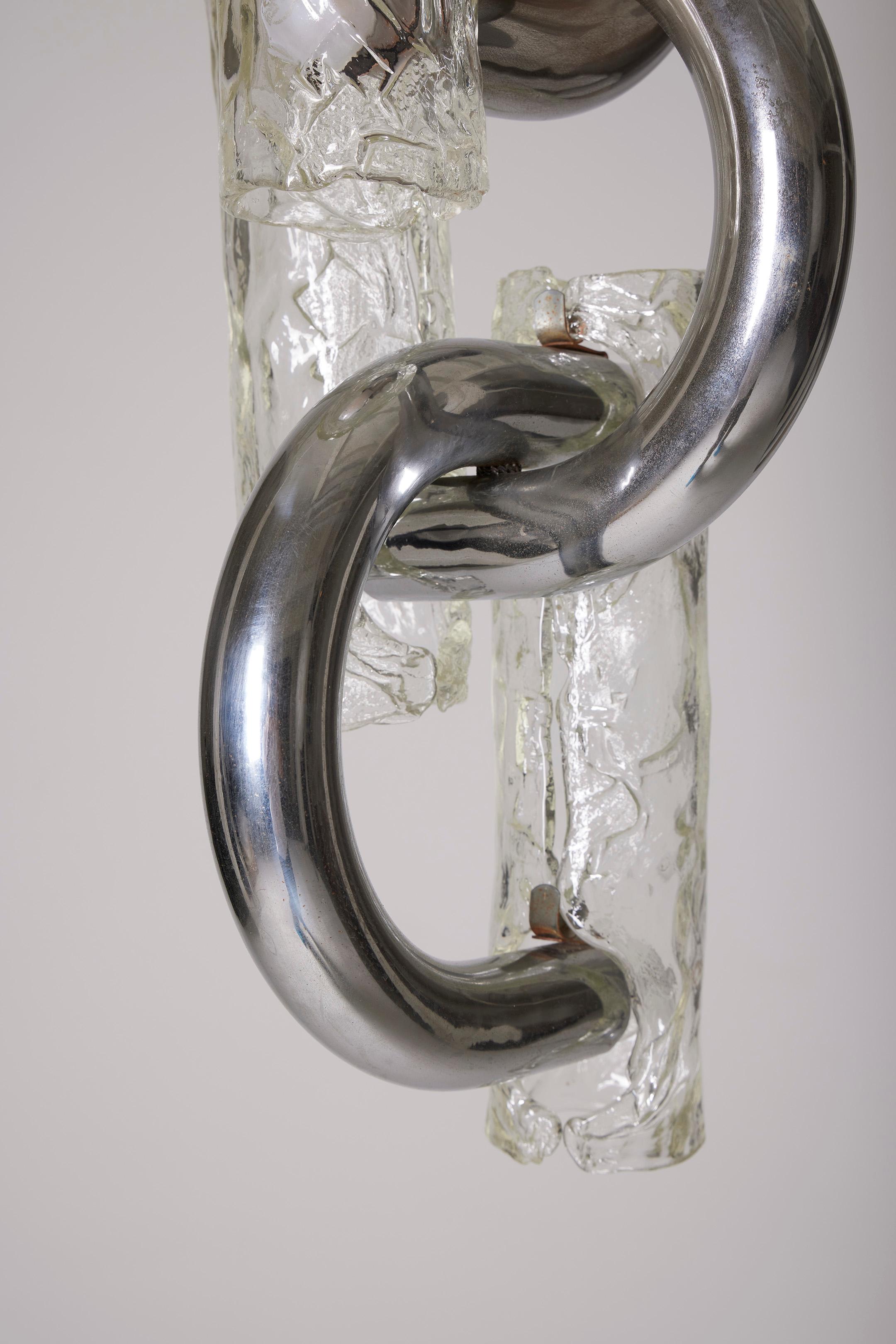 Murano glass suspension For Sale 4