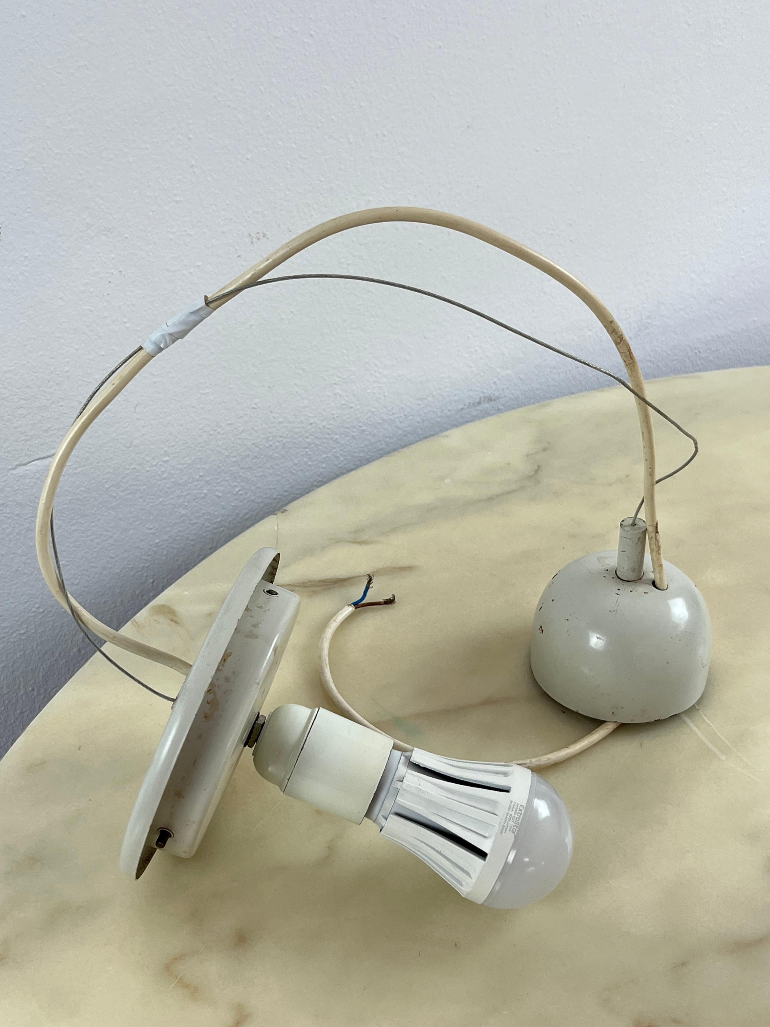 Italian Murano Glass Suspension Lamp Giove model 1970s For Sale