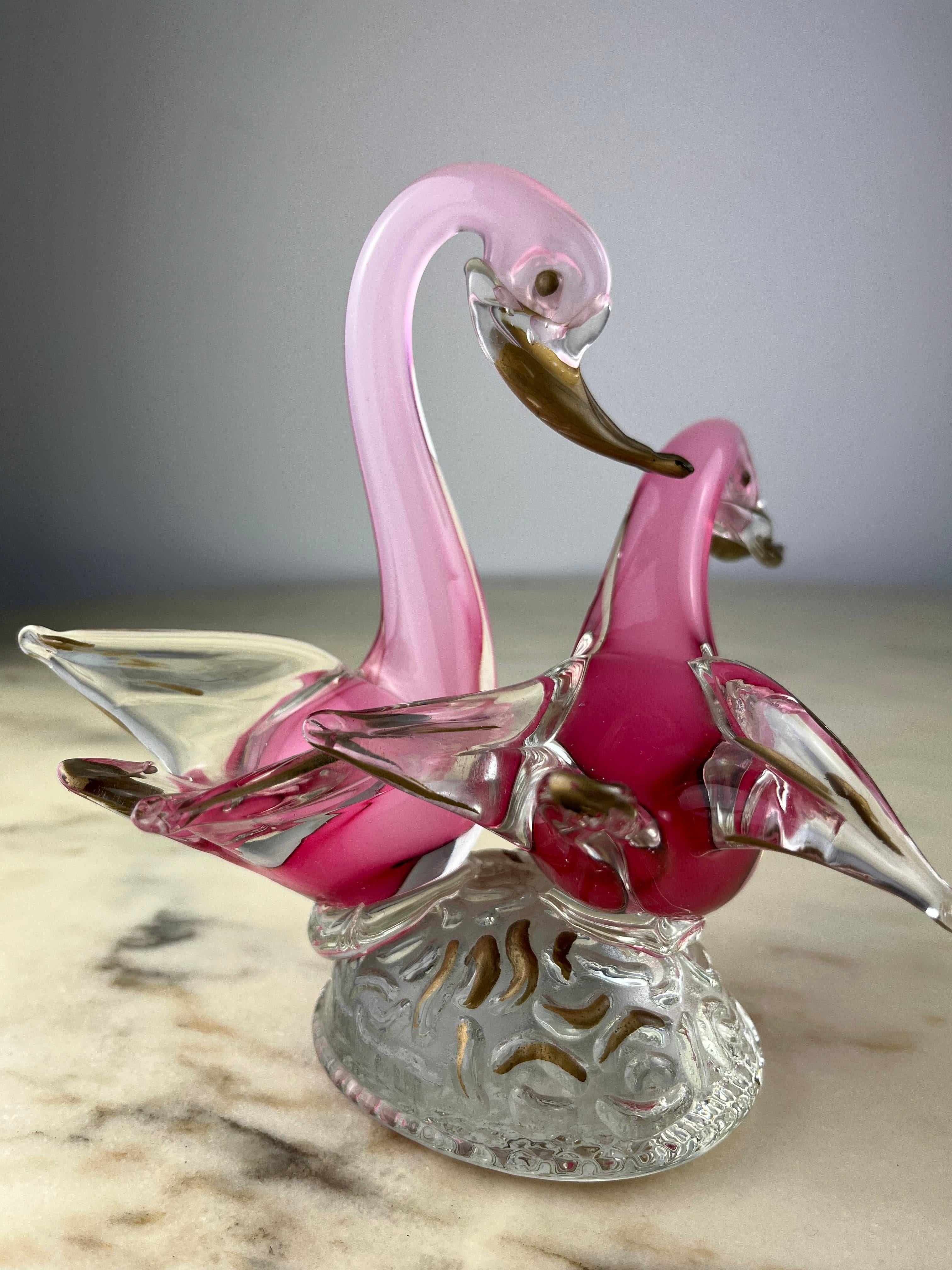Other Murano Glass Swans, Italy, 1960s For Sale