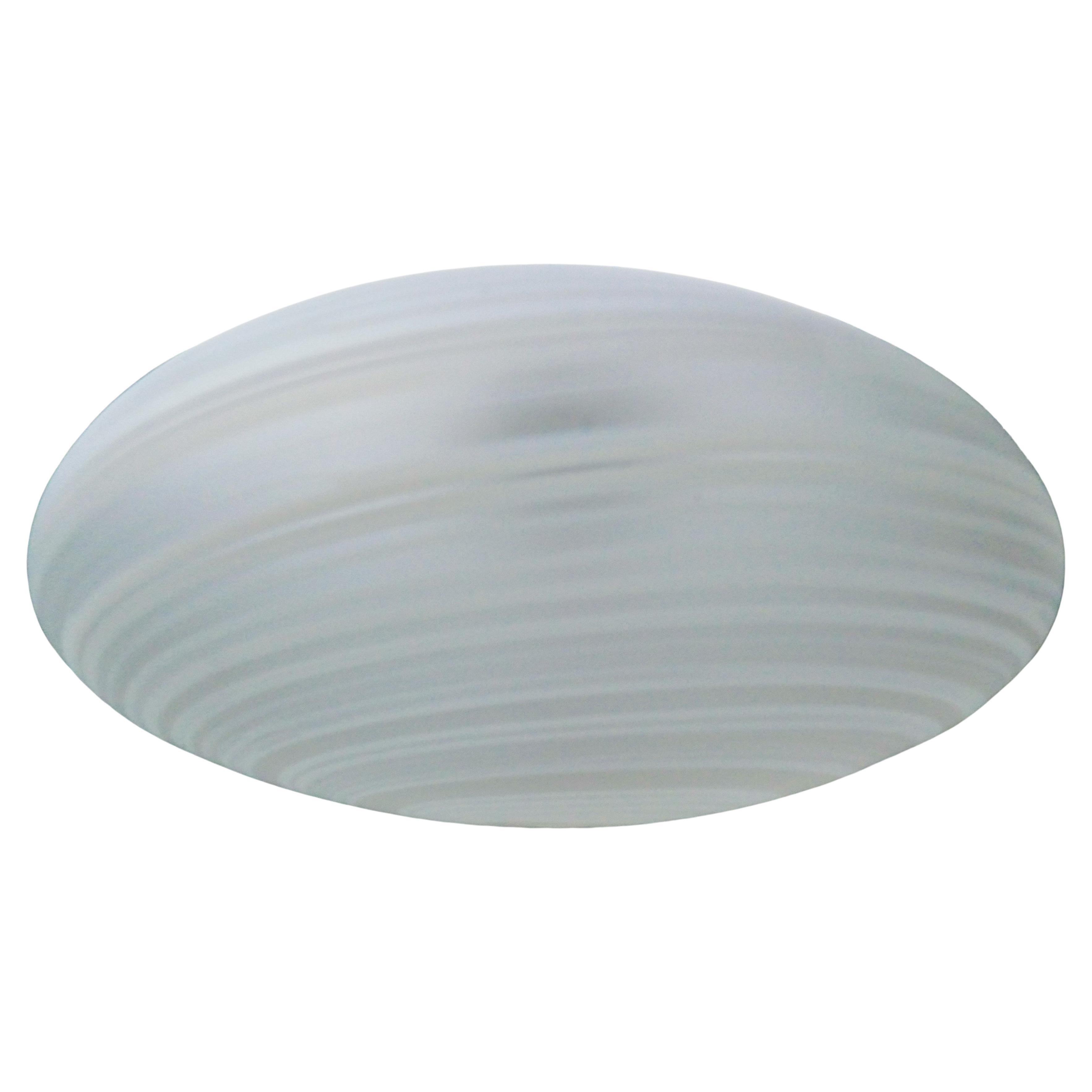 Modern Murano Glass Swirl Pendant Lamp
