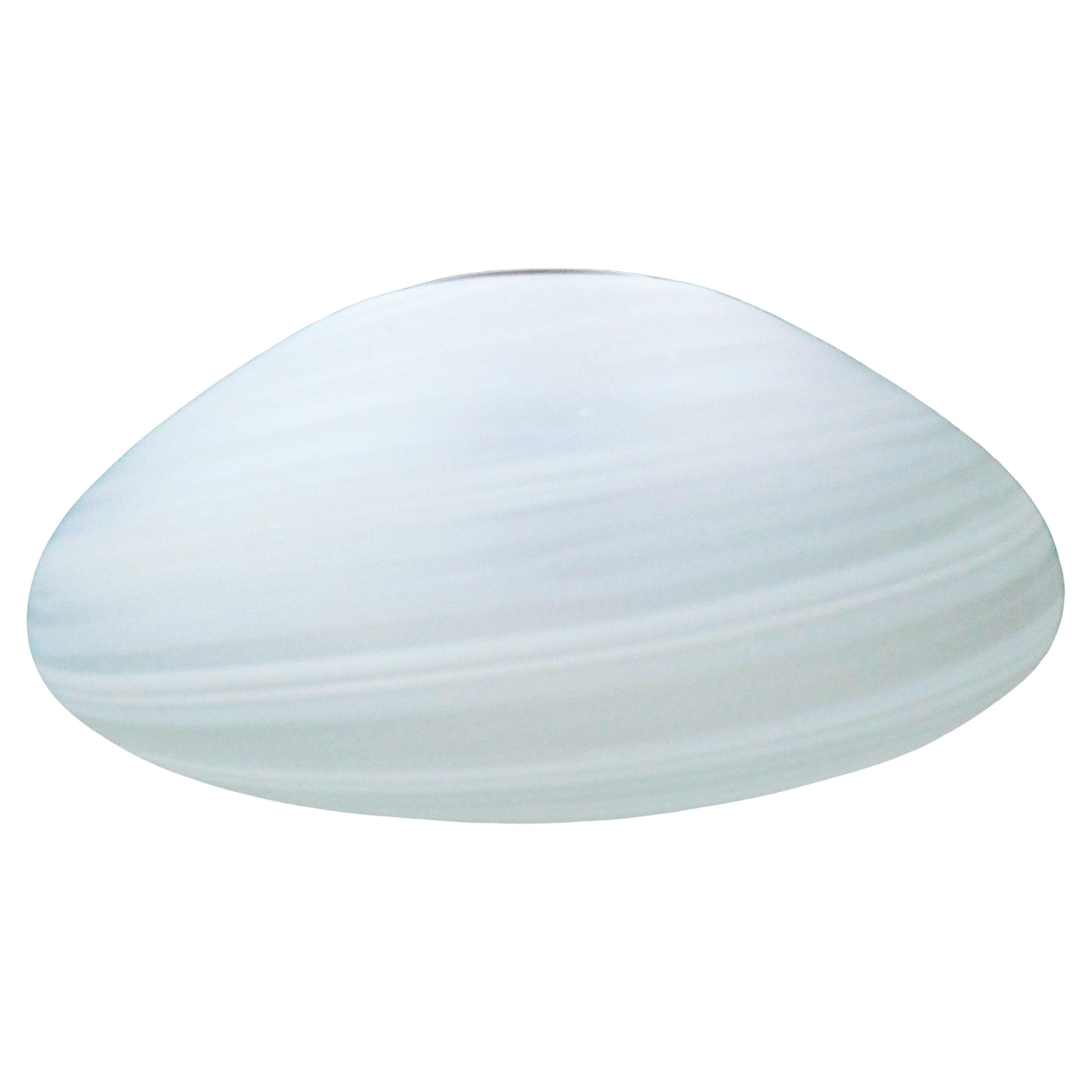 Italian Murano Glass Swirl Pendant Lamp