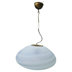Murano Glass Swirl Pendant Lamp