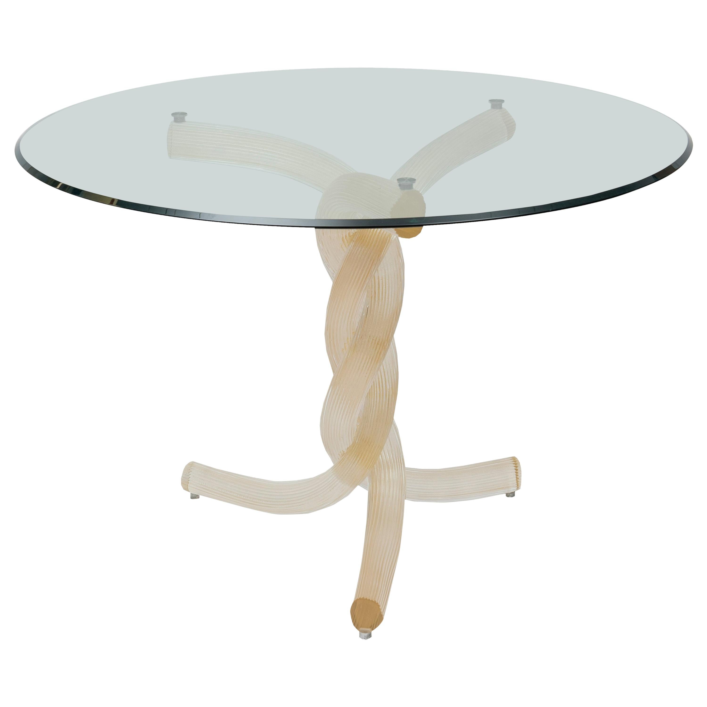 Table en verre de Murano par Veronese