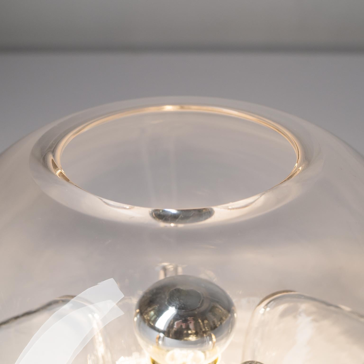 Lampe de bureau en verre de Murano, 1970, par Toni Zuccheri pour VeArt en vente 2