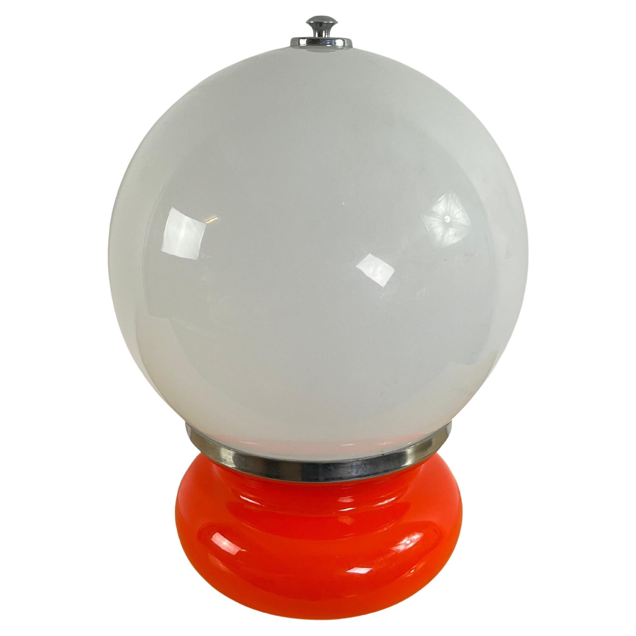 Murano-Glas-Tischlampe von Carlo Nason für Mazzega, 1970er Jahre