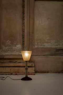 Murano Glass table lamp attributed to Seguso