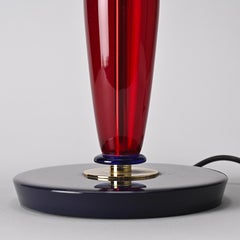 Murano Glass Table Lamp, Auras Italia, circa 1989