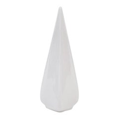 Barovier Toso Murano White Glass Table Lamp