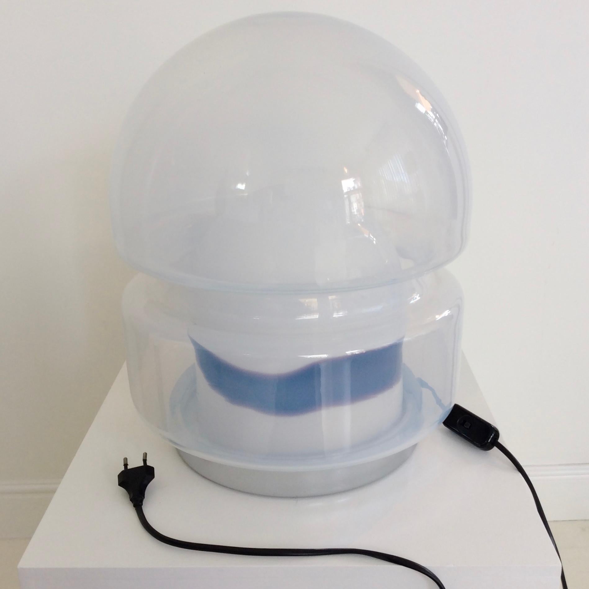 Murano Glass Table Lamp by Carlo Nason for Mazzega, circa 1970, Italy 4
