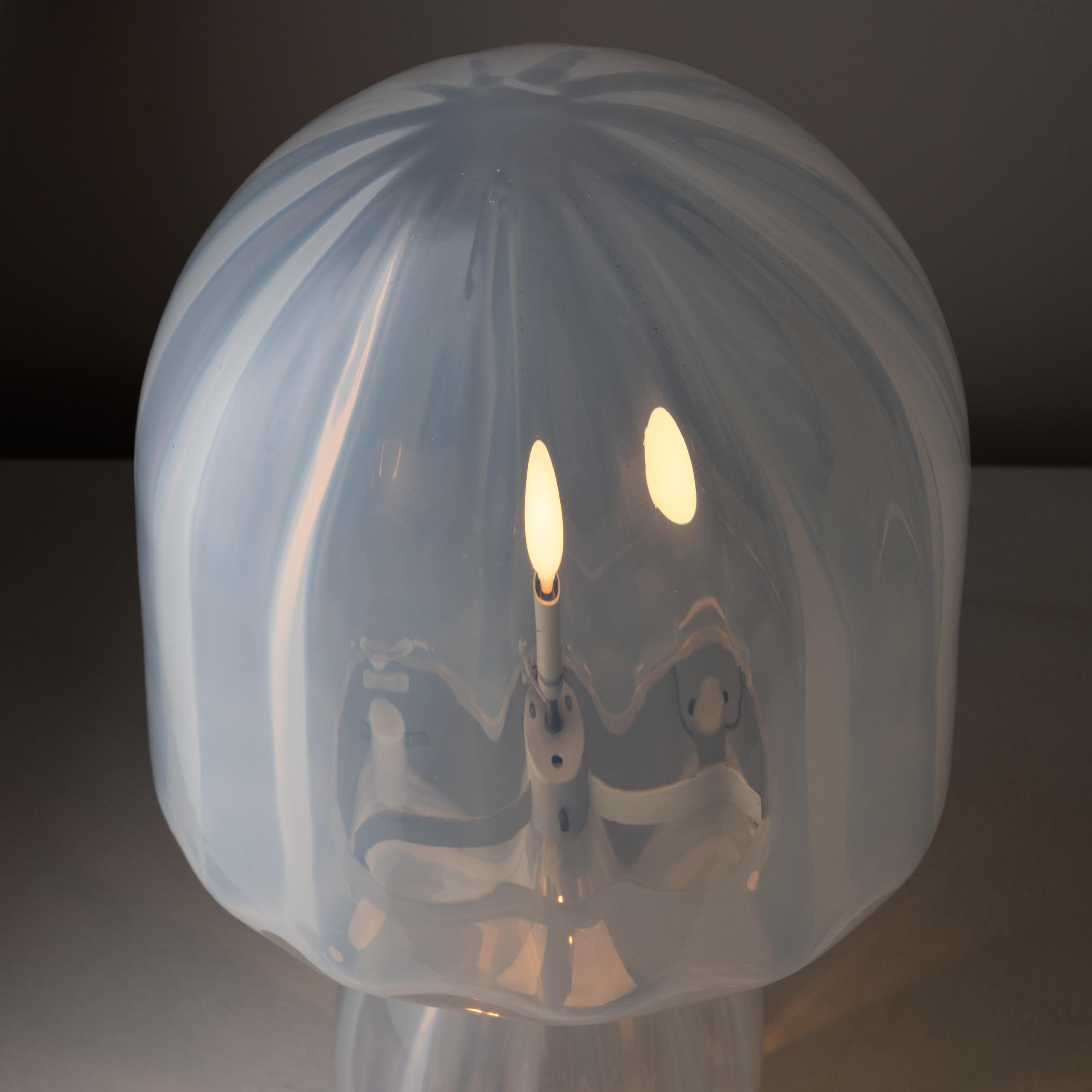 Murano Glass Table Lamp by Carlo Nason for Mazzega  1
