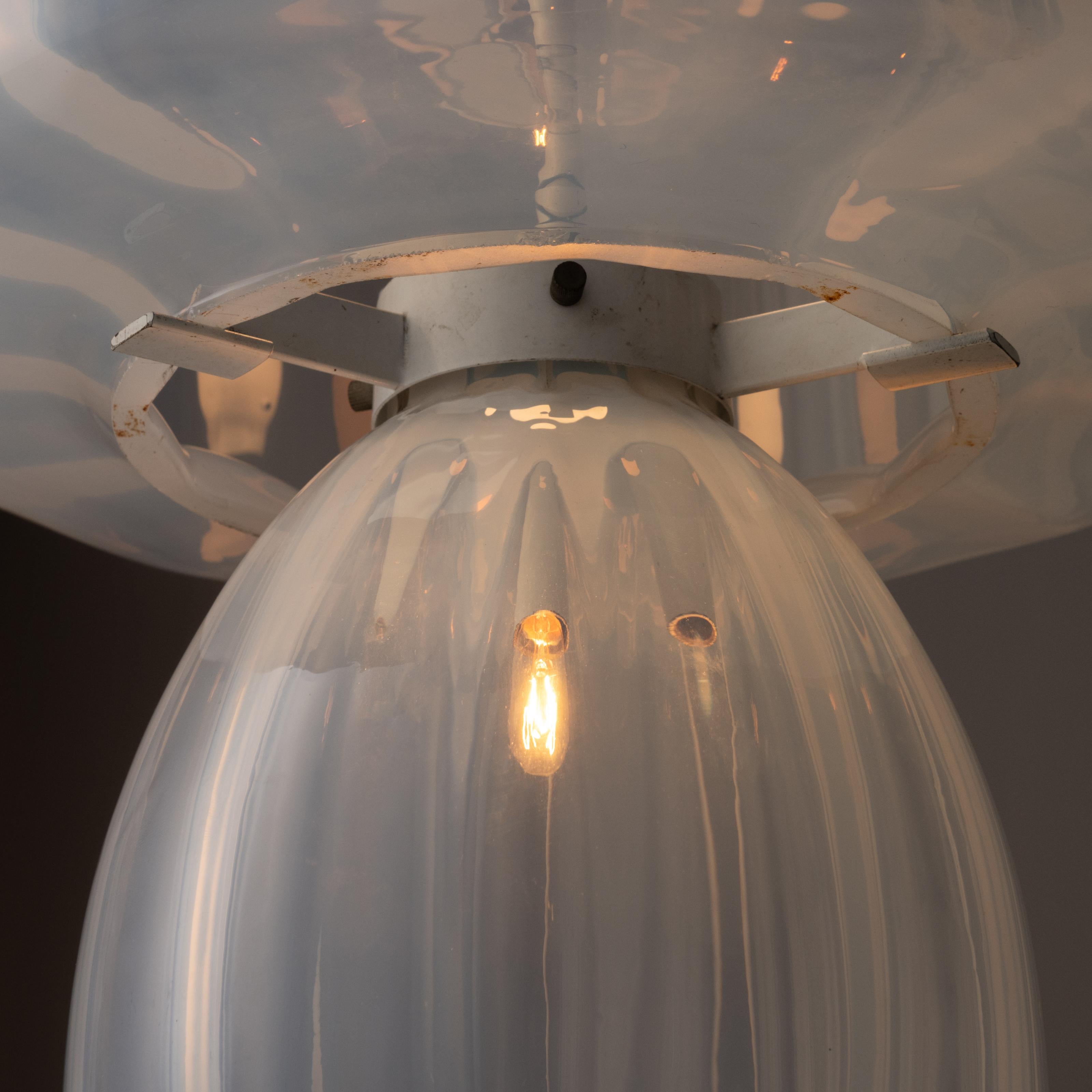 Murano Glass Table Lamp by Carlo Nason for Mazzega  2