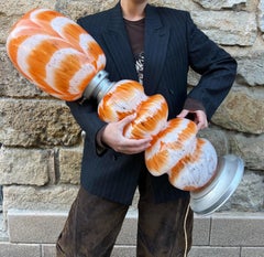 Murano Glass Table Lamp by Carlo Nason Italy 1970s