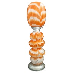 Murano Glass Table Lamp by Carlo Nason Italy 1970s