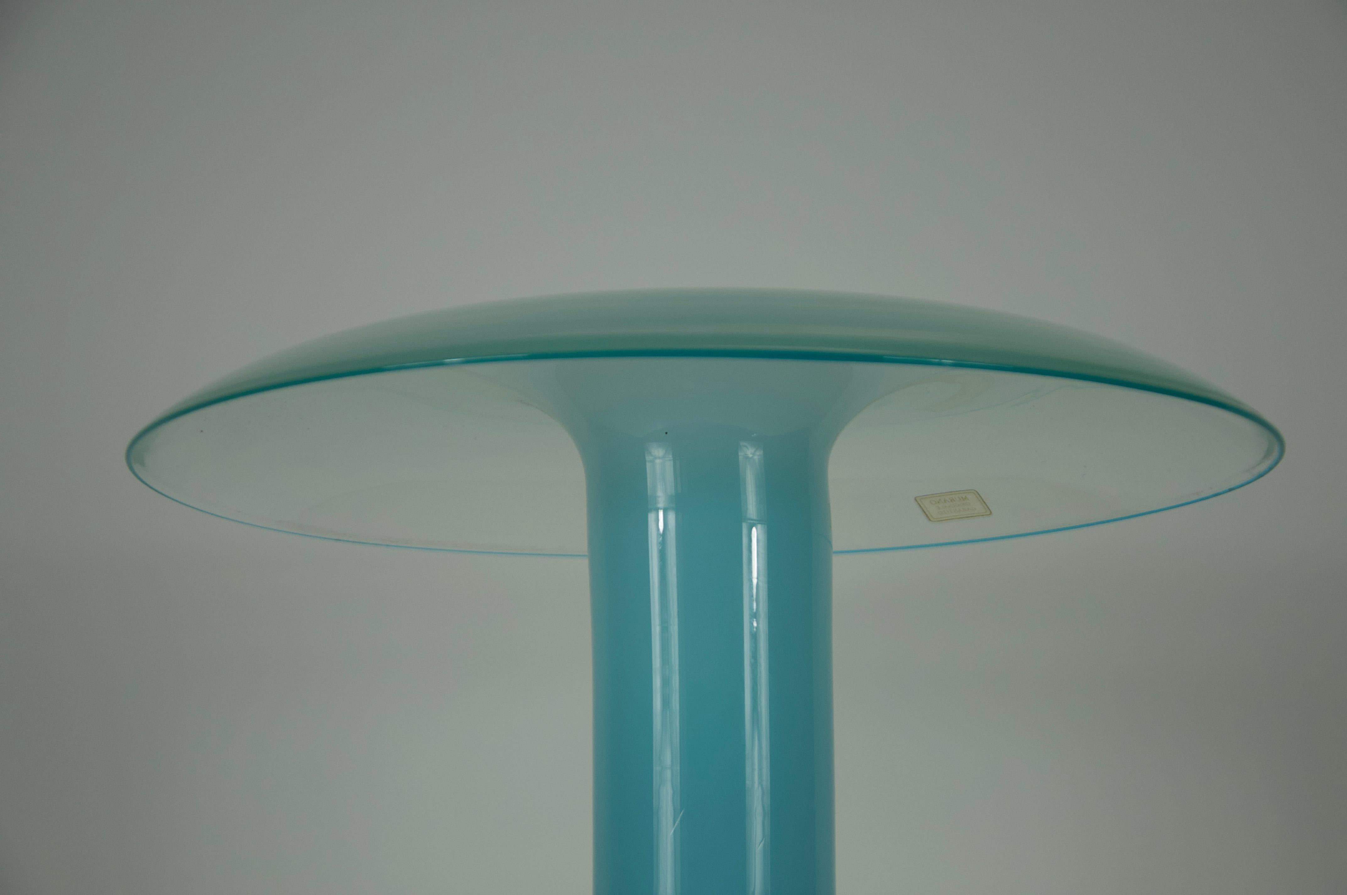 Lampe de table en verre de Murano par Carlon Nason, années 1970, Italie en vente 3