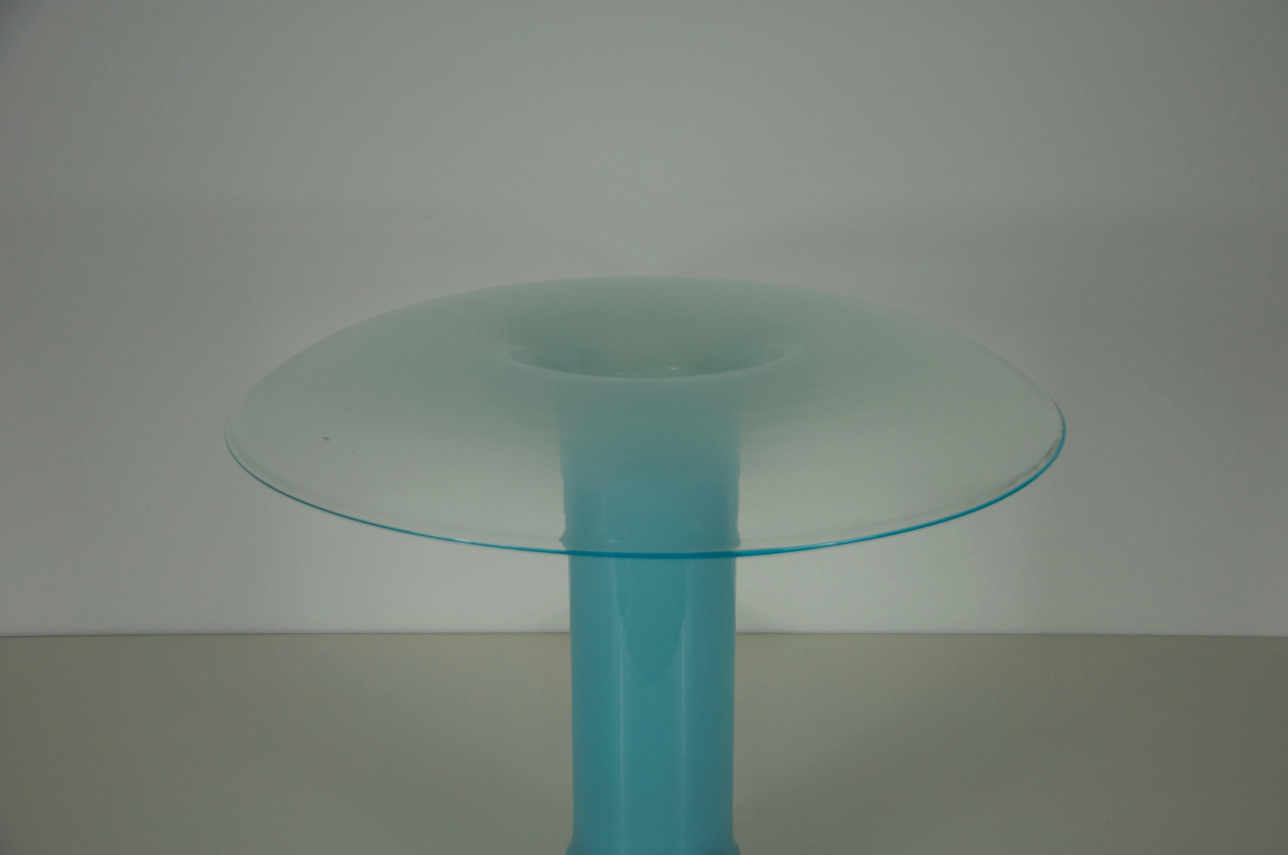Allemand Lampe de table en verre de Murano par Carlon Nason, années 1970, Italie en vente
