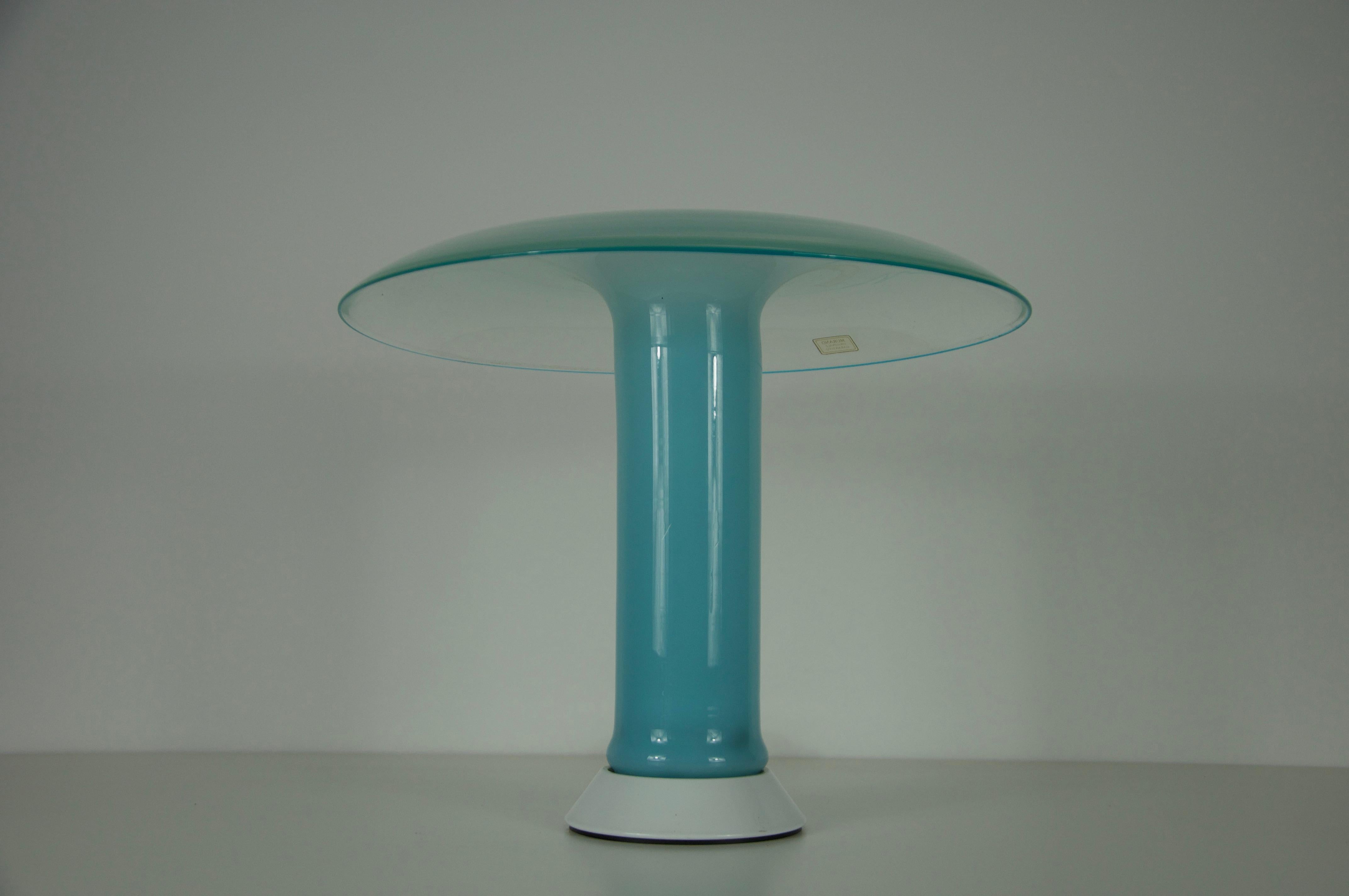 Lampe de table en verre de Murano par Carlon Nason, années 1970, Italie en vente 2
