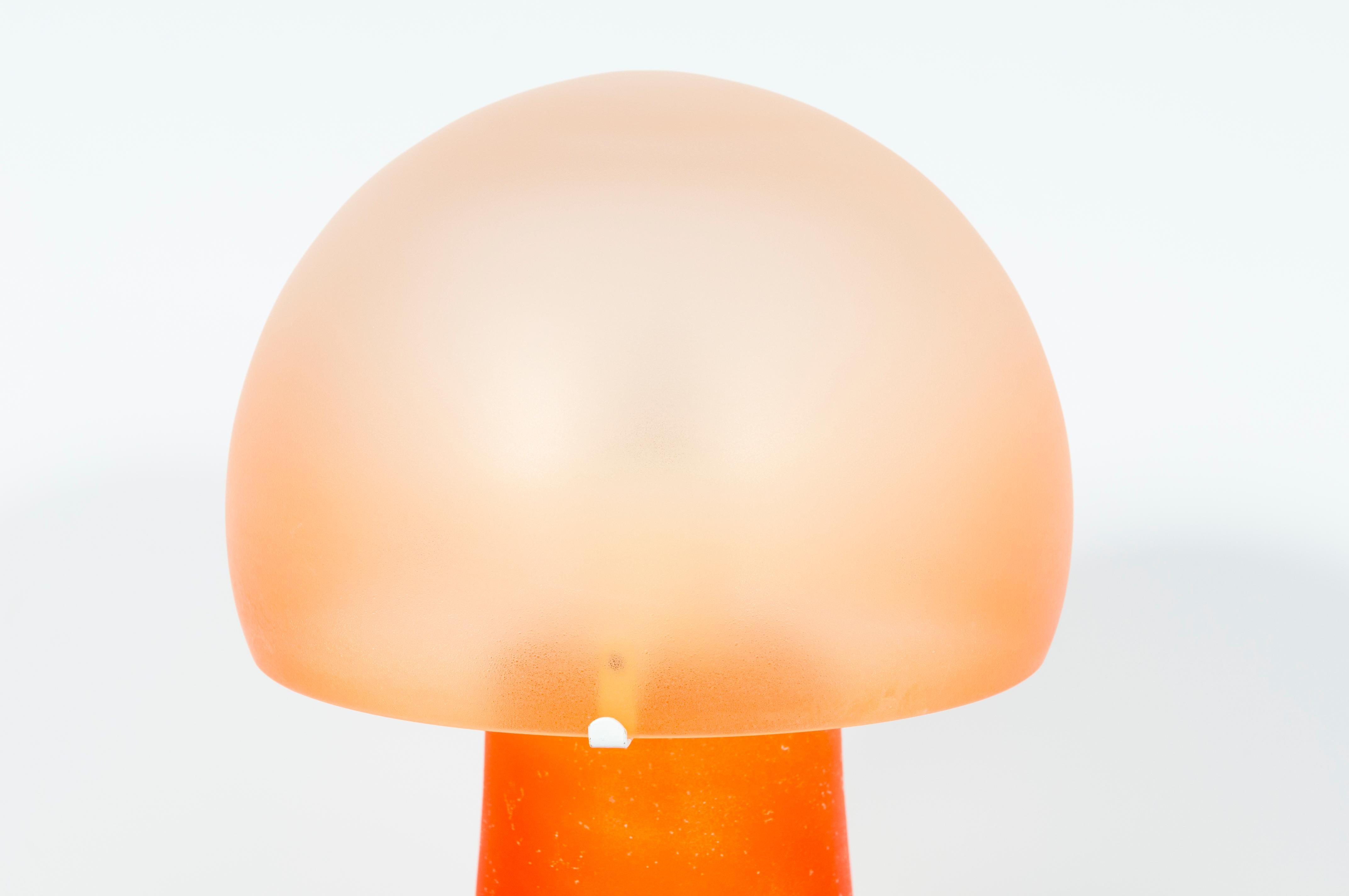 Lámpara de sobremesa de cristal de Murano by Cenedese, Modernismo italiano, circa 1970s en venta 9