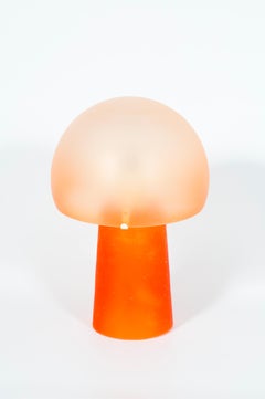 Murano Glas Tischlampe von Cenedese, Italienische Moderne, CIRCA 1970er Jahre